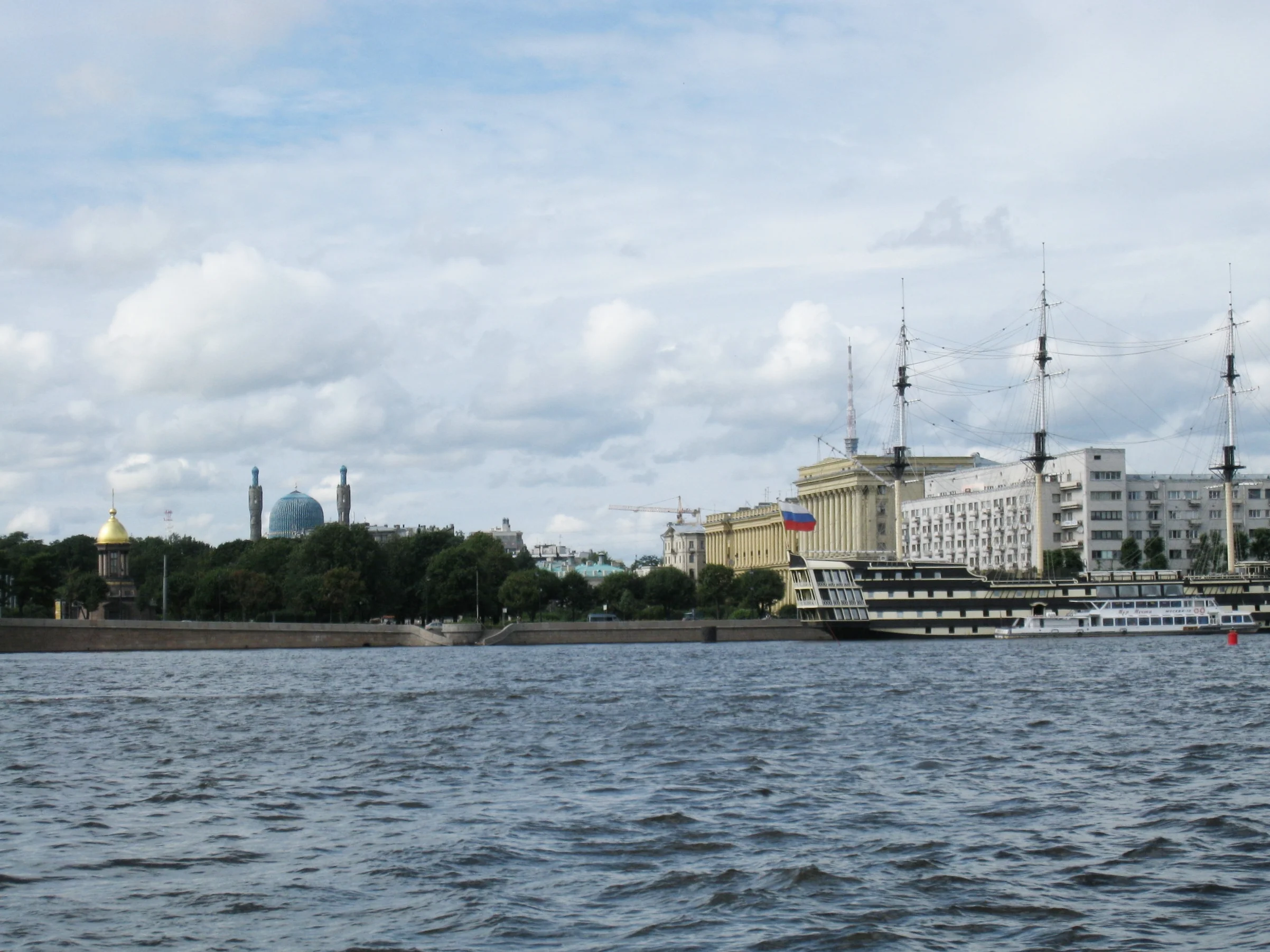  St. Petersburg--The Mosque--From the Neva 