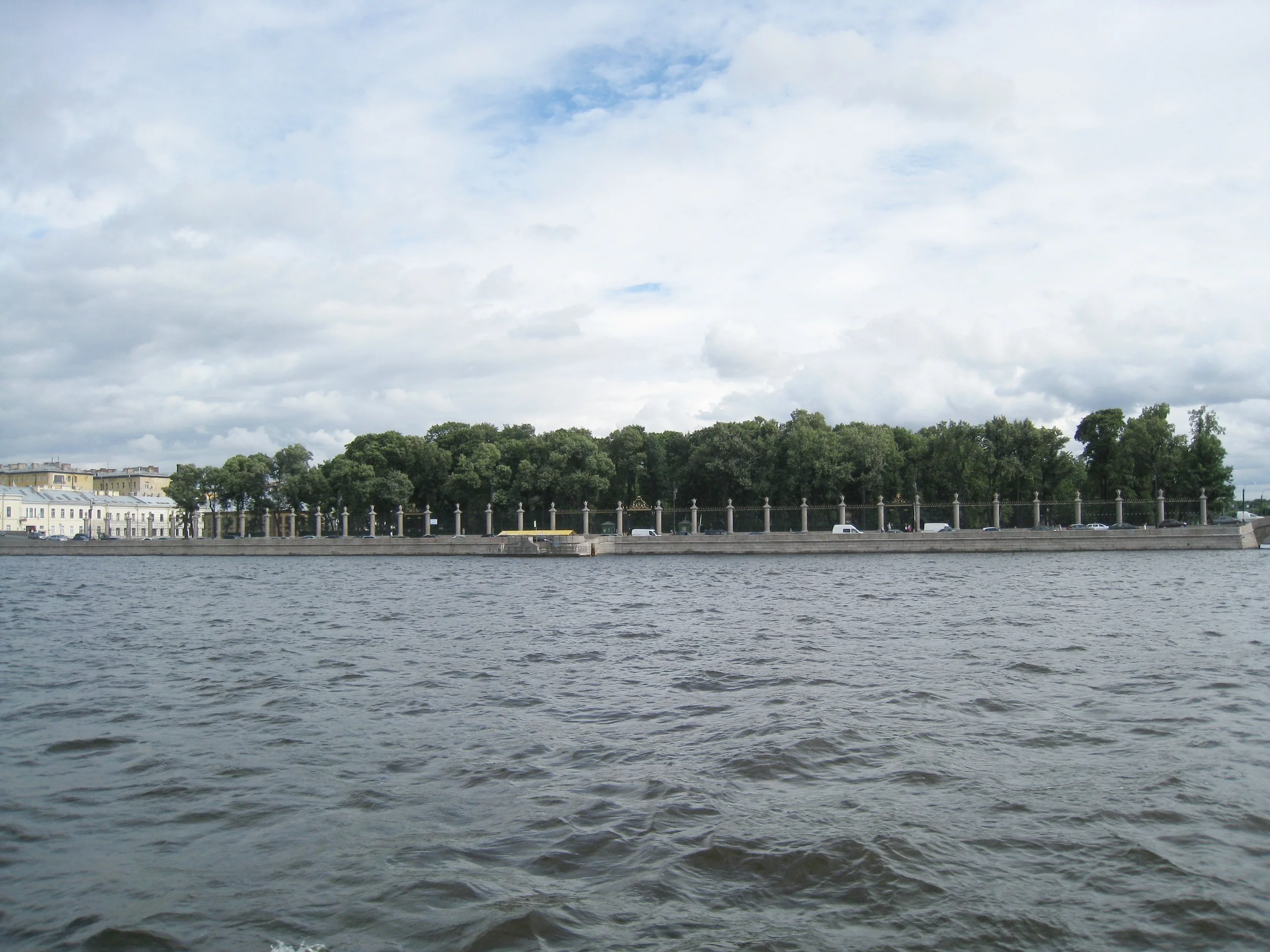  St. Petersburg--The Summer Garden--From the Neva 