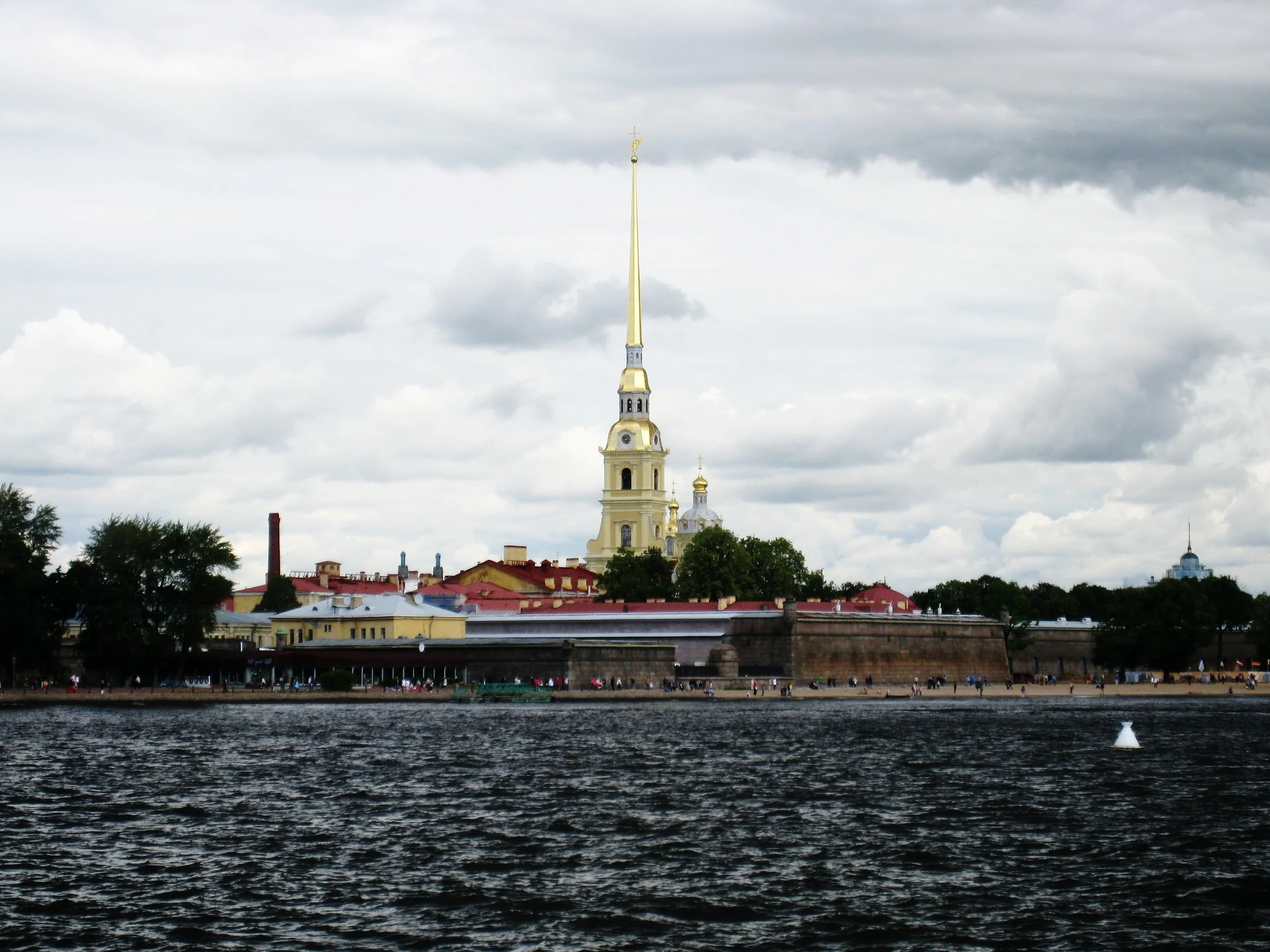  St. Petersburg--Vassilyev Island view towards Peter and Paul fortress 