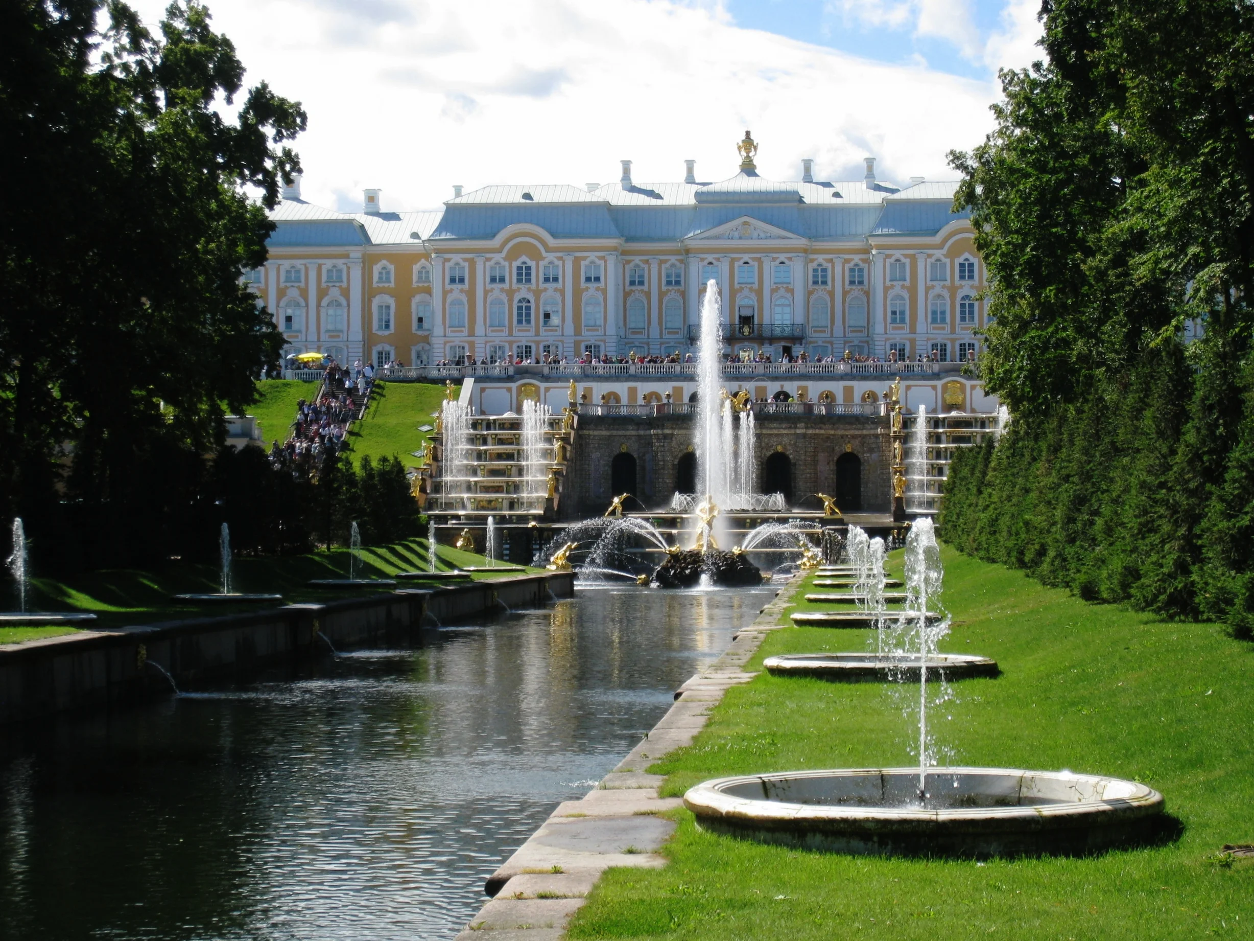  St. Petersburg--Peterhof--The Palace Gardens 