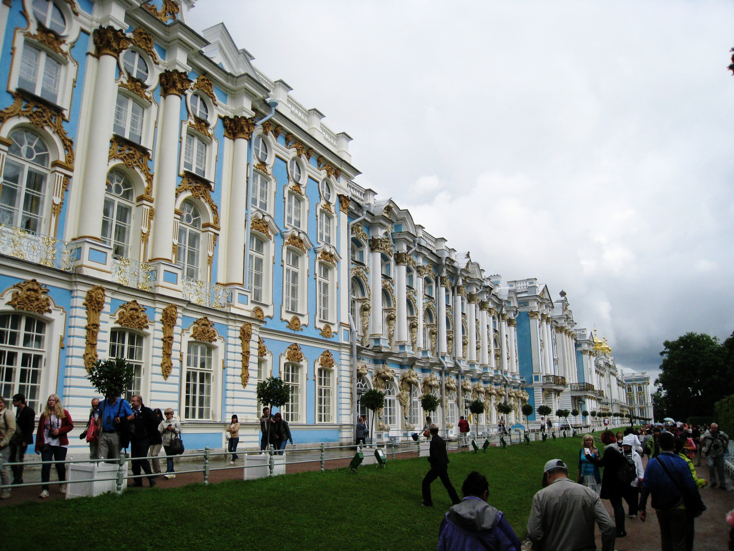  Puskin (Catherine Palace)--Rear elevation 