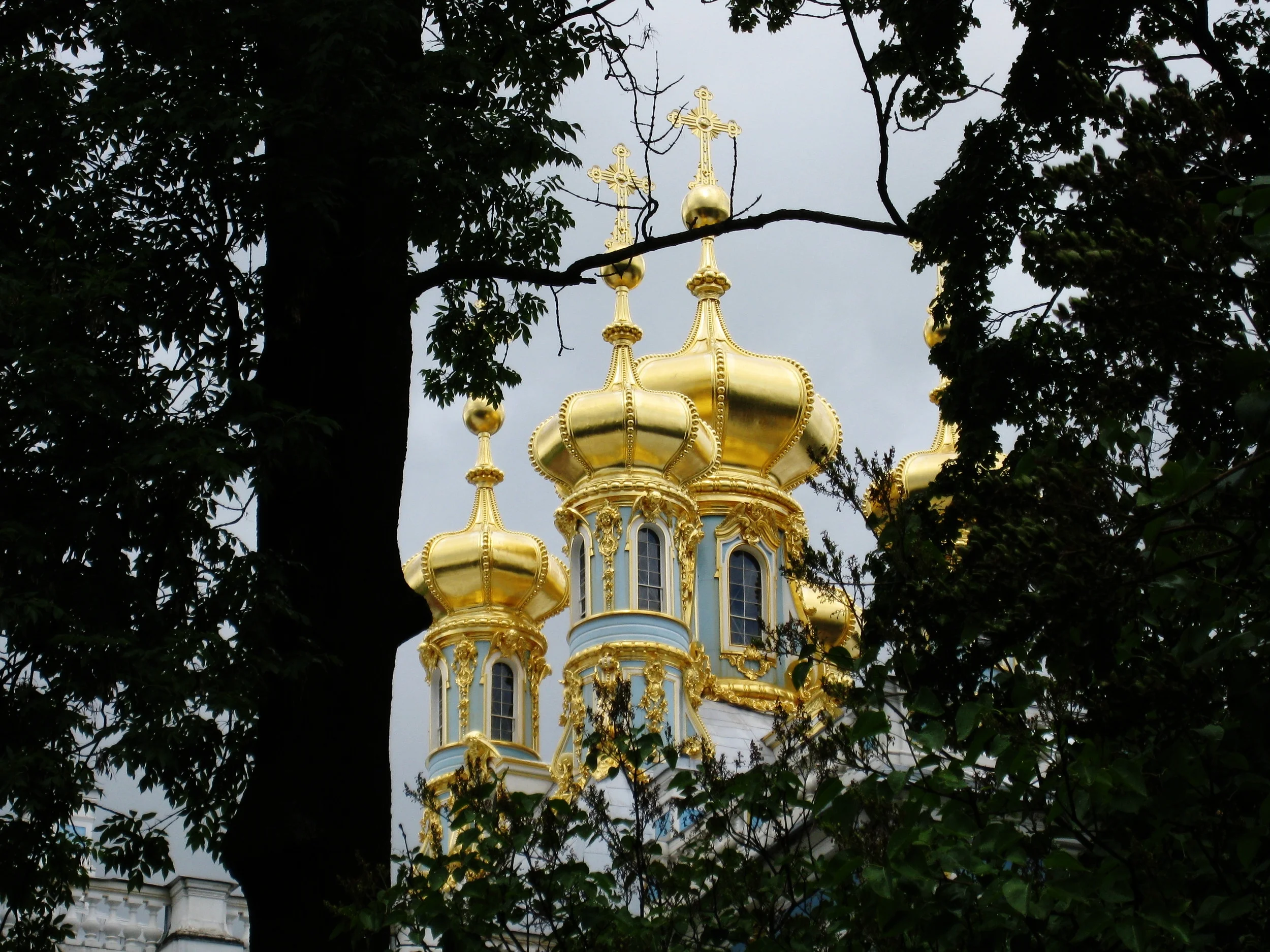  Pushkin (Catherine Palace)--Rear of Chapel 