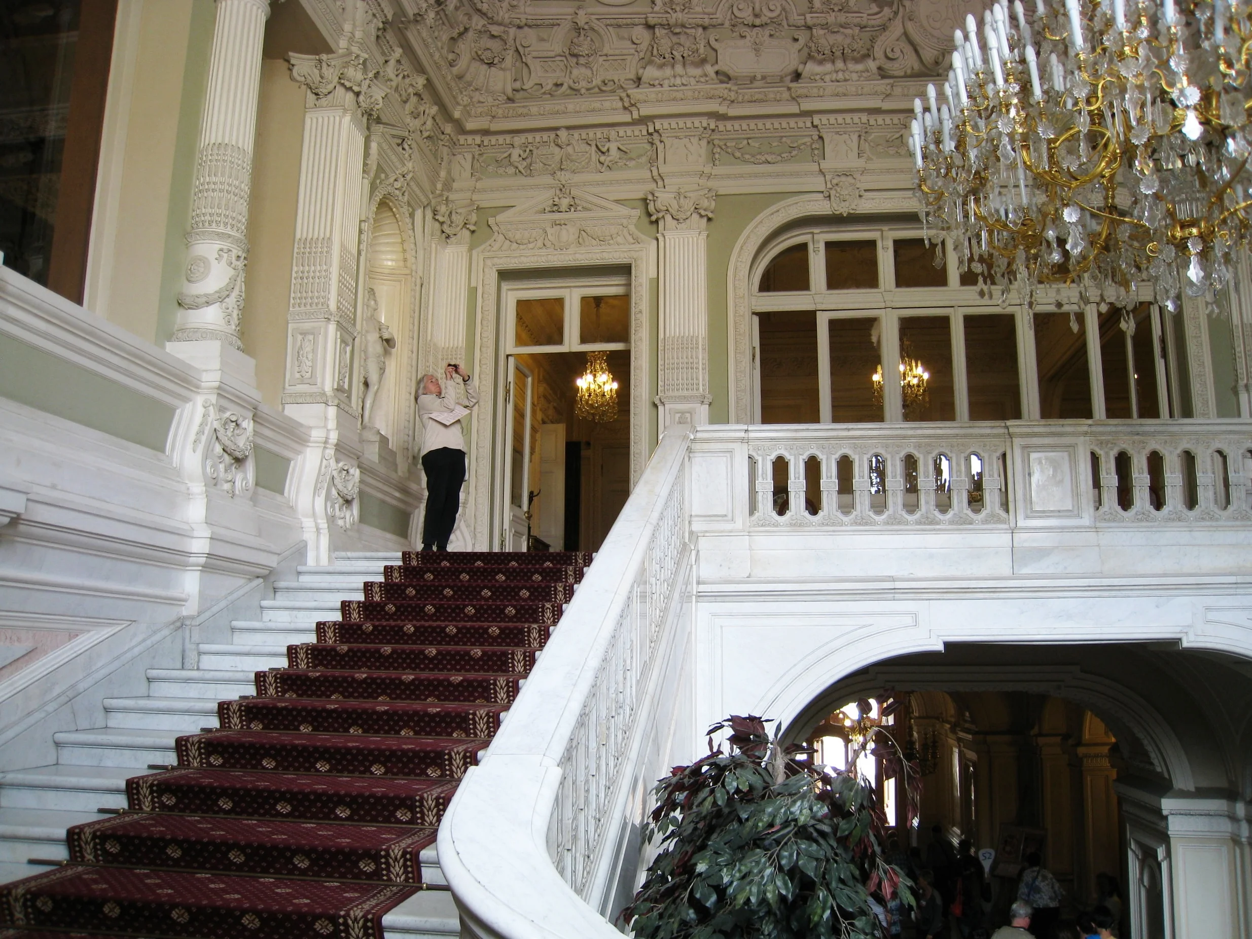  St. Petersburg--Yusupov Palace--Interior--Main Staircase 