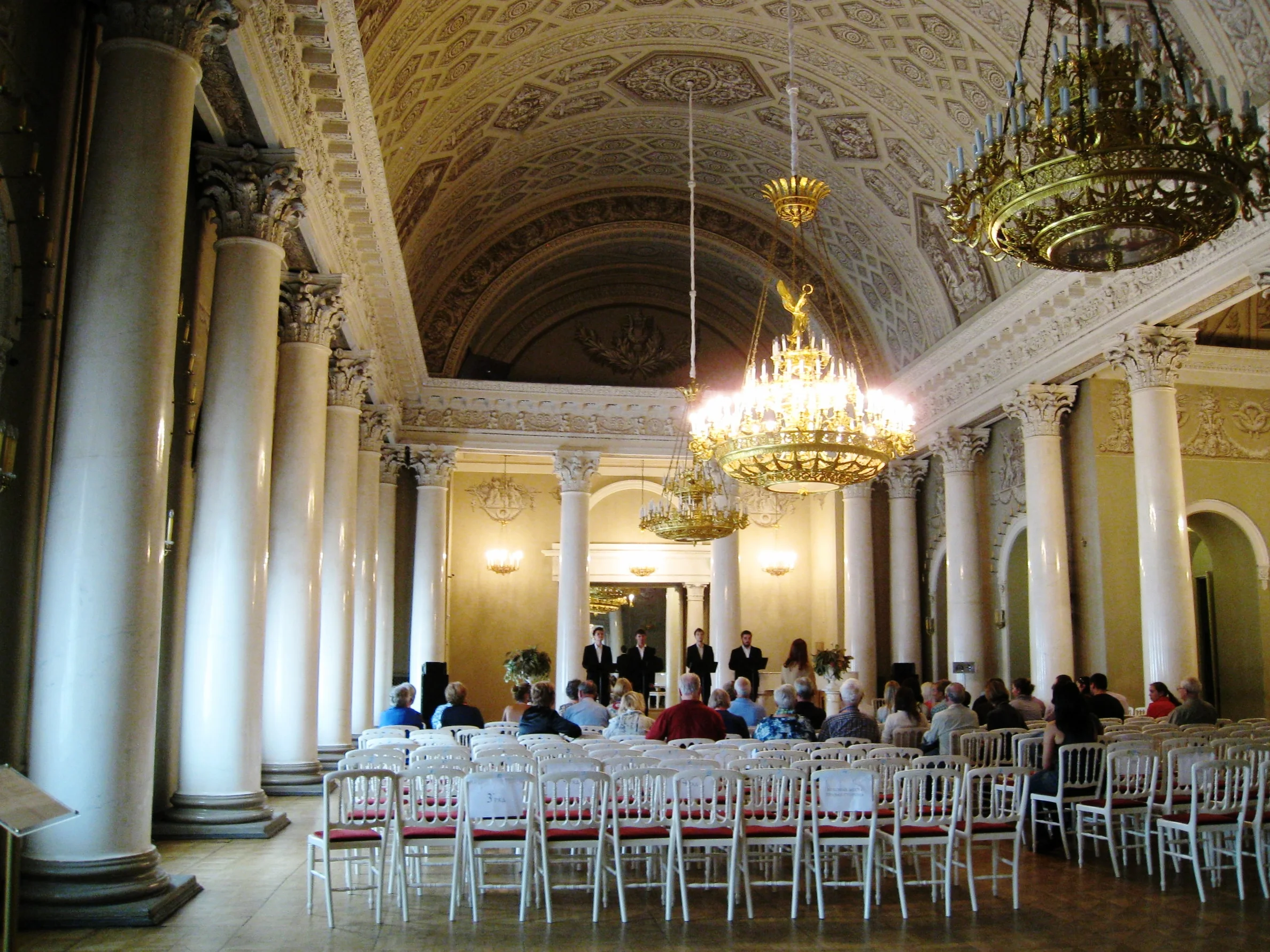  St. Petersburg--Yusupov Palace--Interior--Music performance Room 