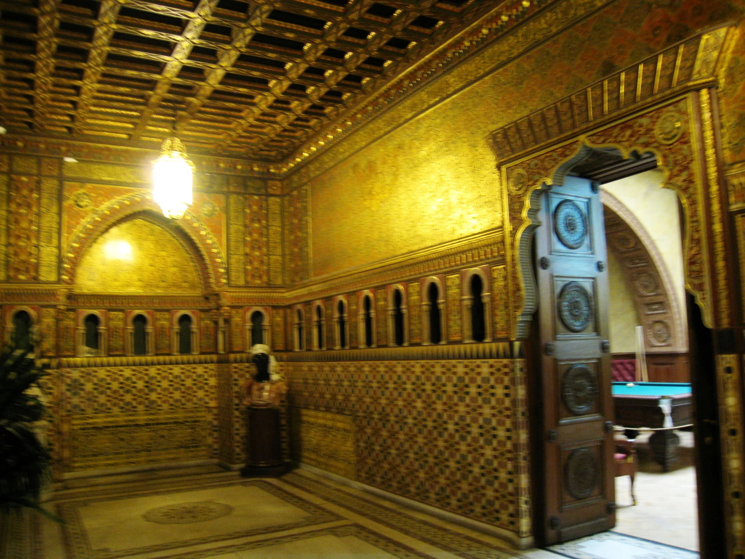  St. Petersburg--Yusupov Palace--Interior--Oriental room 