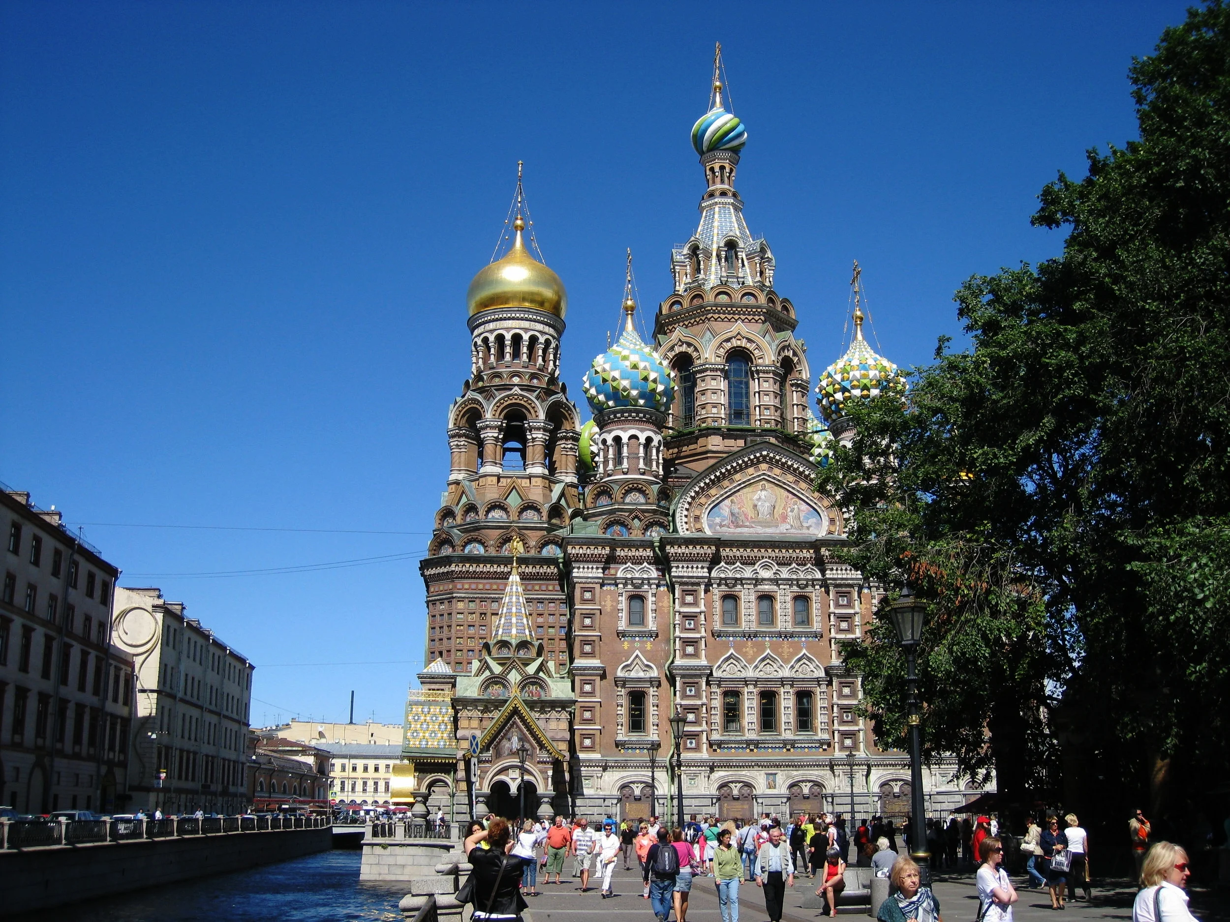  St. Petersburg--The Church on Spilled Blood 