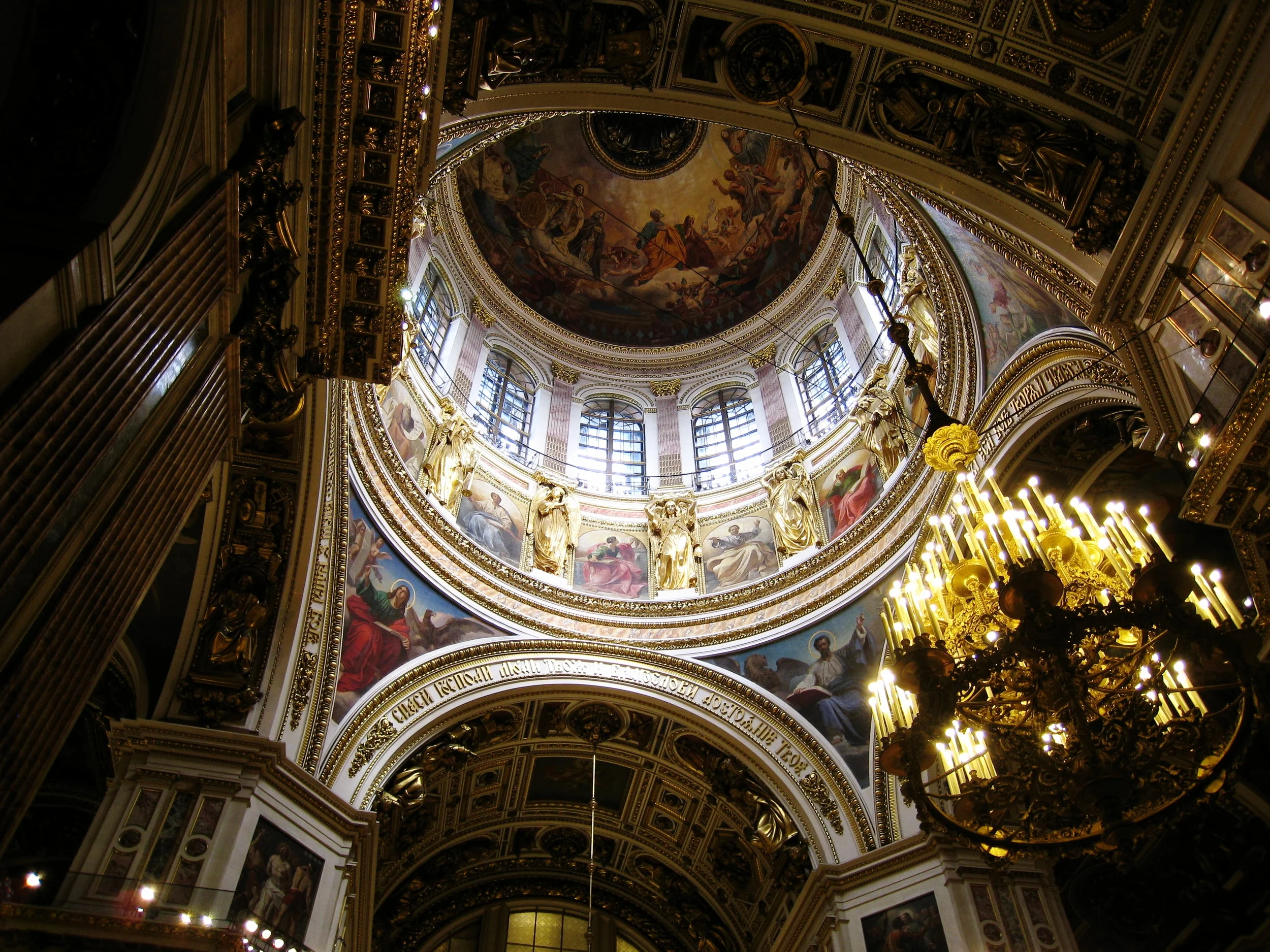  St. Petersburg--St. Isaac church--Interior 