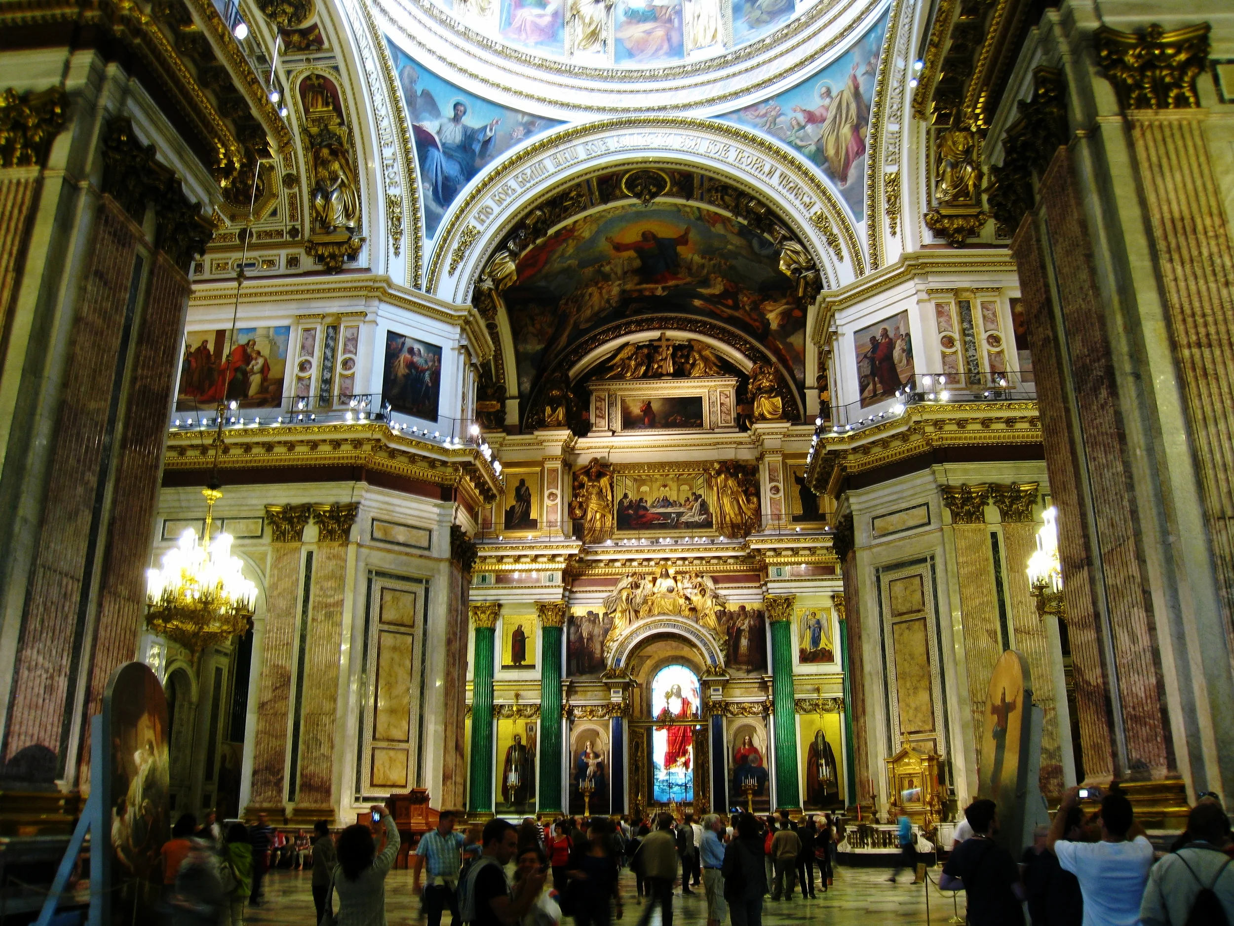  St. Petersburg--St. Isaac church--Interior 