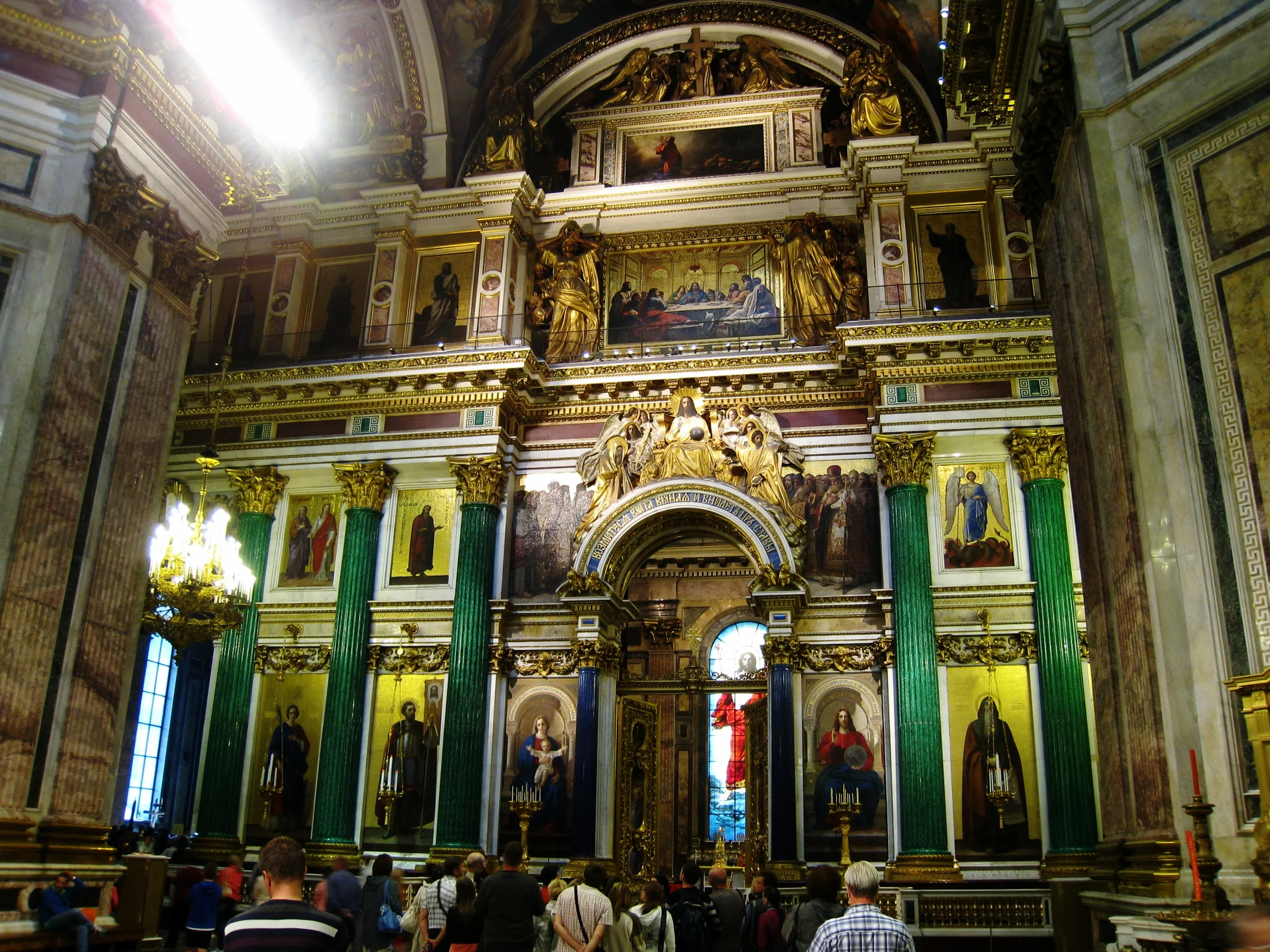  St. Petersburg--St. Isaac church--Interior 