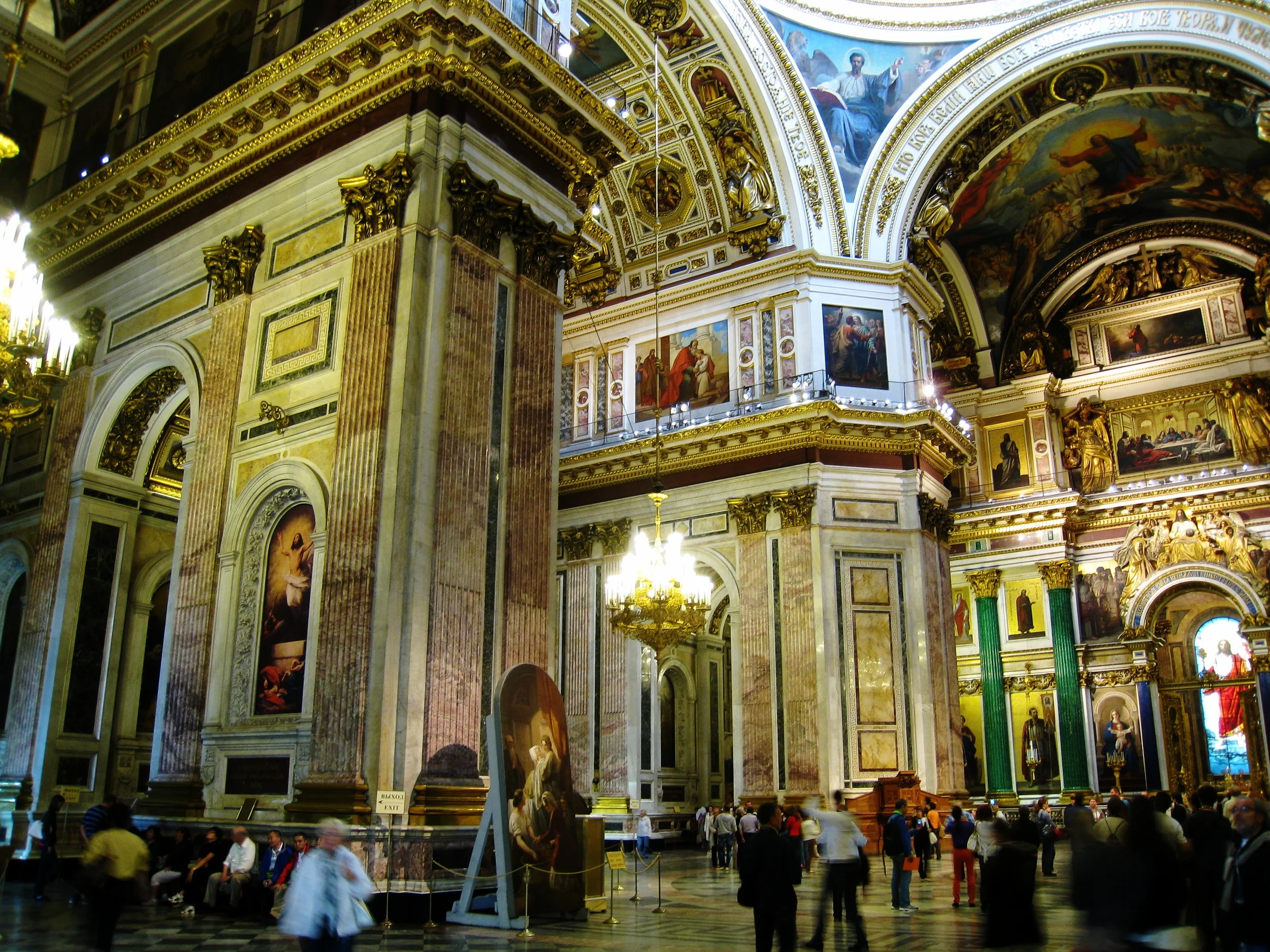  St. Petersburg--St. Isaac church--Interior 