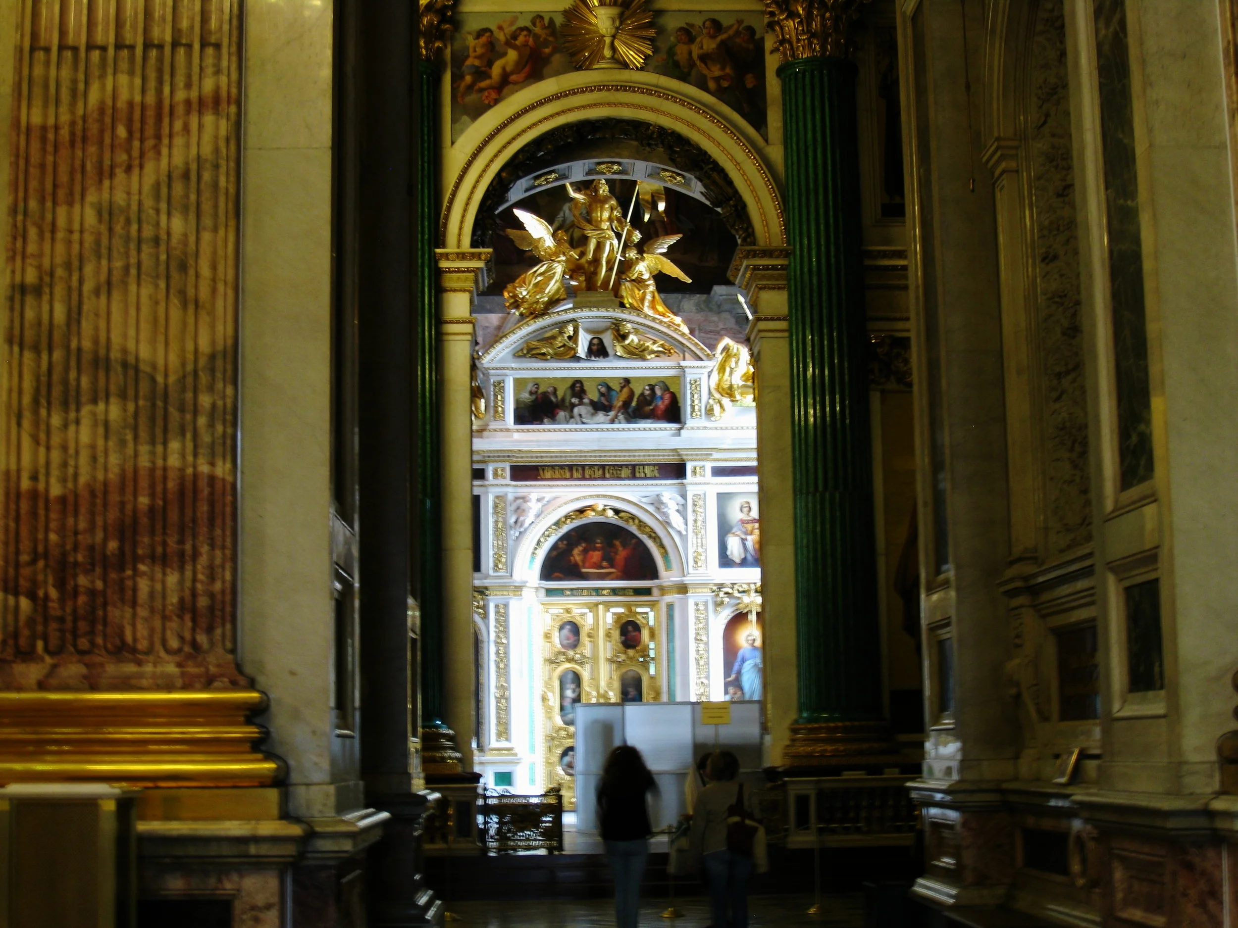  St. Petersburg--St. Isaac church--Interior--Side Chapel 