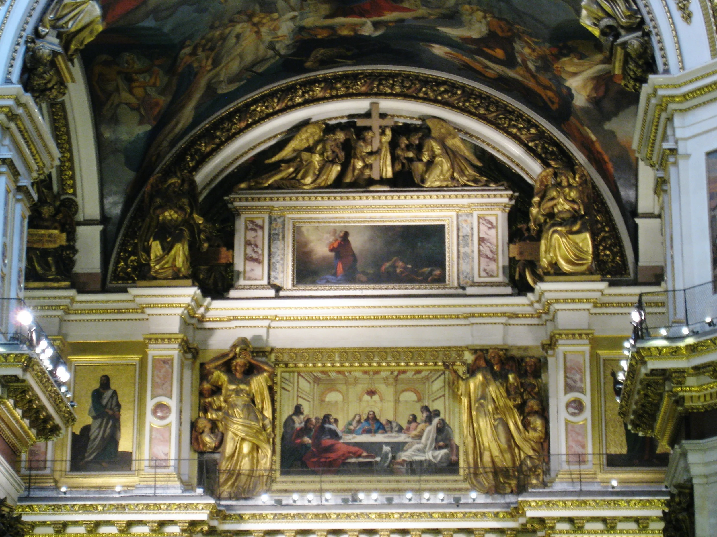  St. Petersburg--St. Isaac church--Interior 