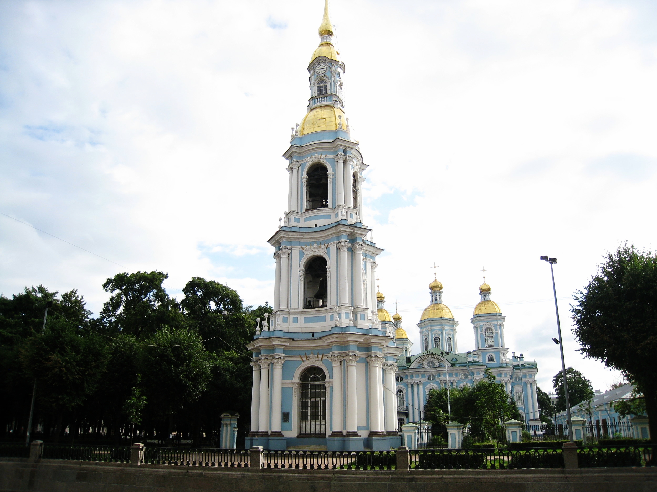  St. Petersburg--Smolnyy Convent--Bell Tower 