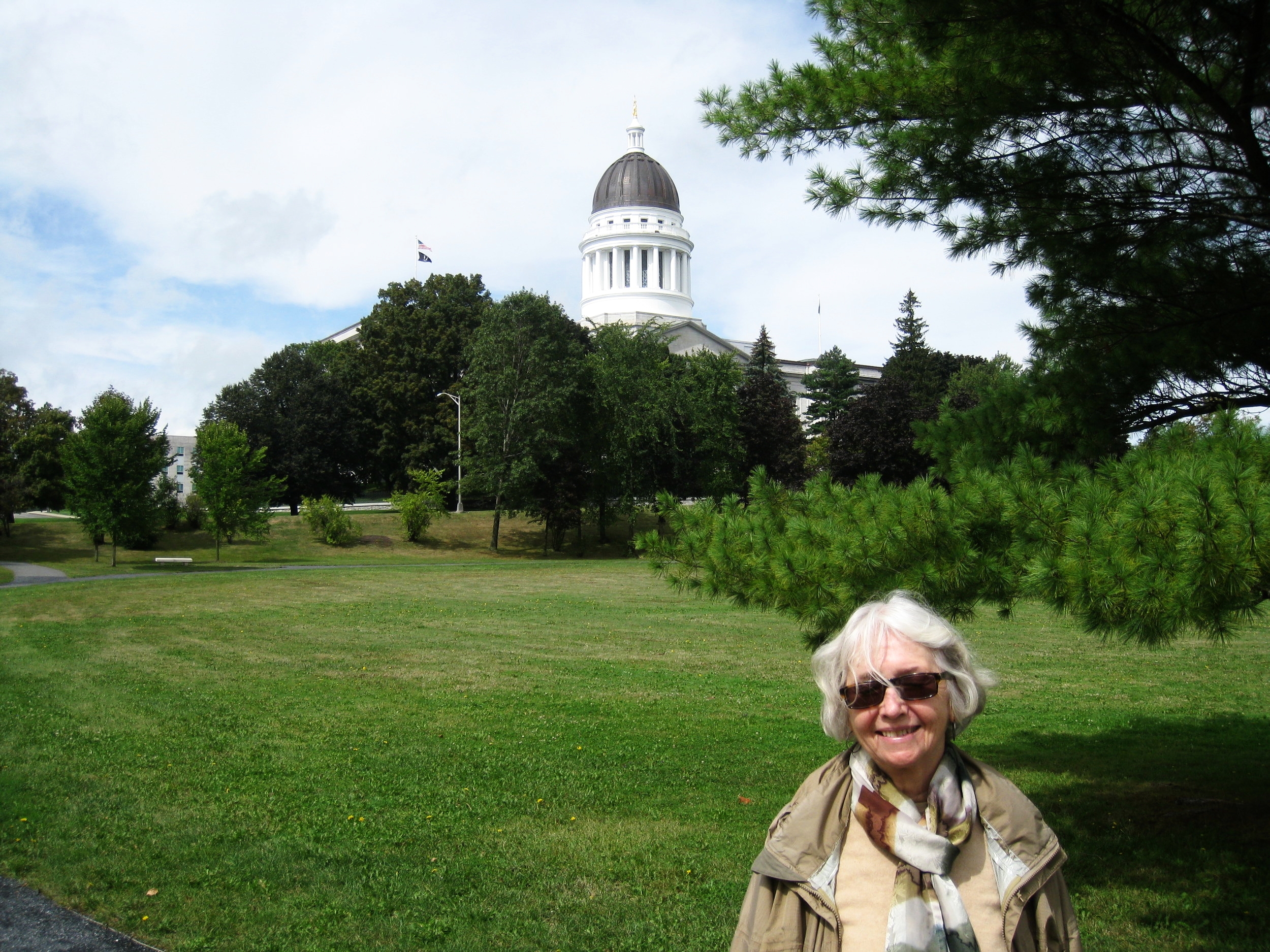  Augusta, Maine--Capitol Building, with Carrol Kindel 