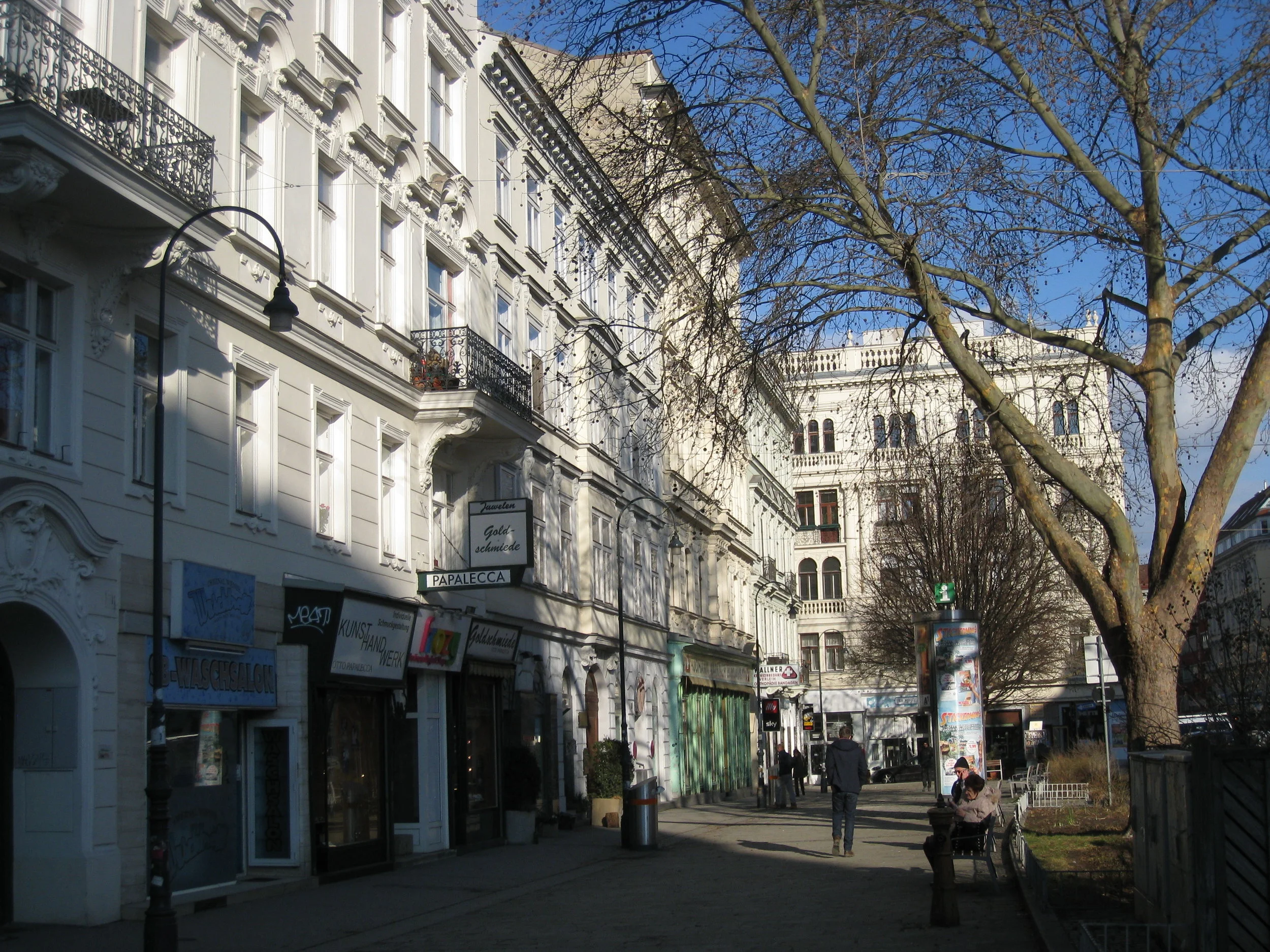  Vienna--On the street--Margareten Plaza 