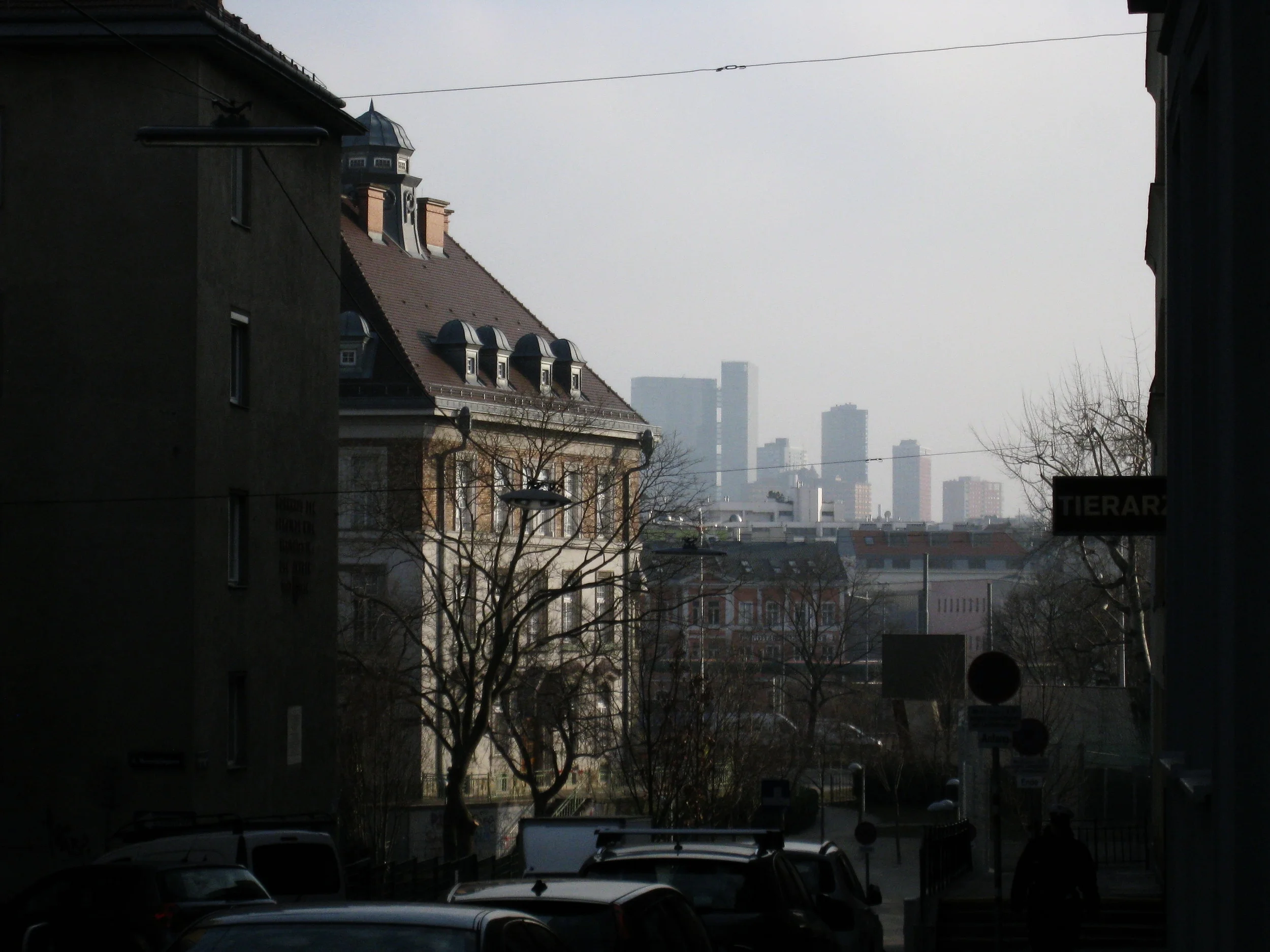  Vienna--Old and New Vienna from Gumpendorfer Strasse 