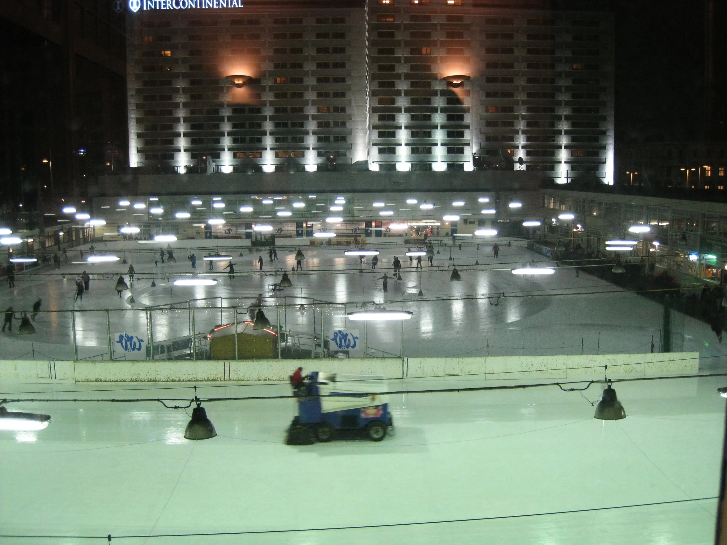  Vienna--Large ice rink in Stadt Park 