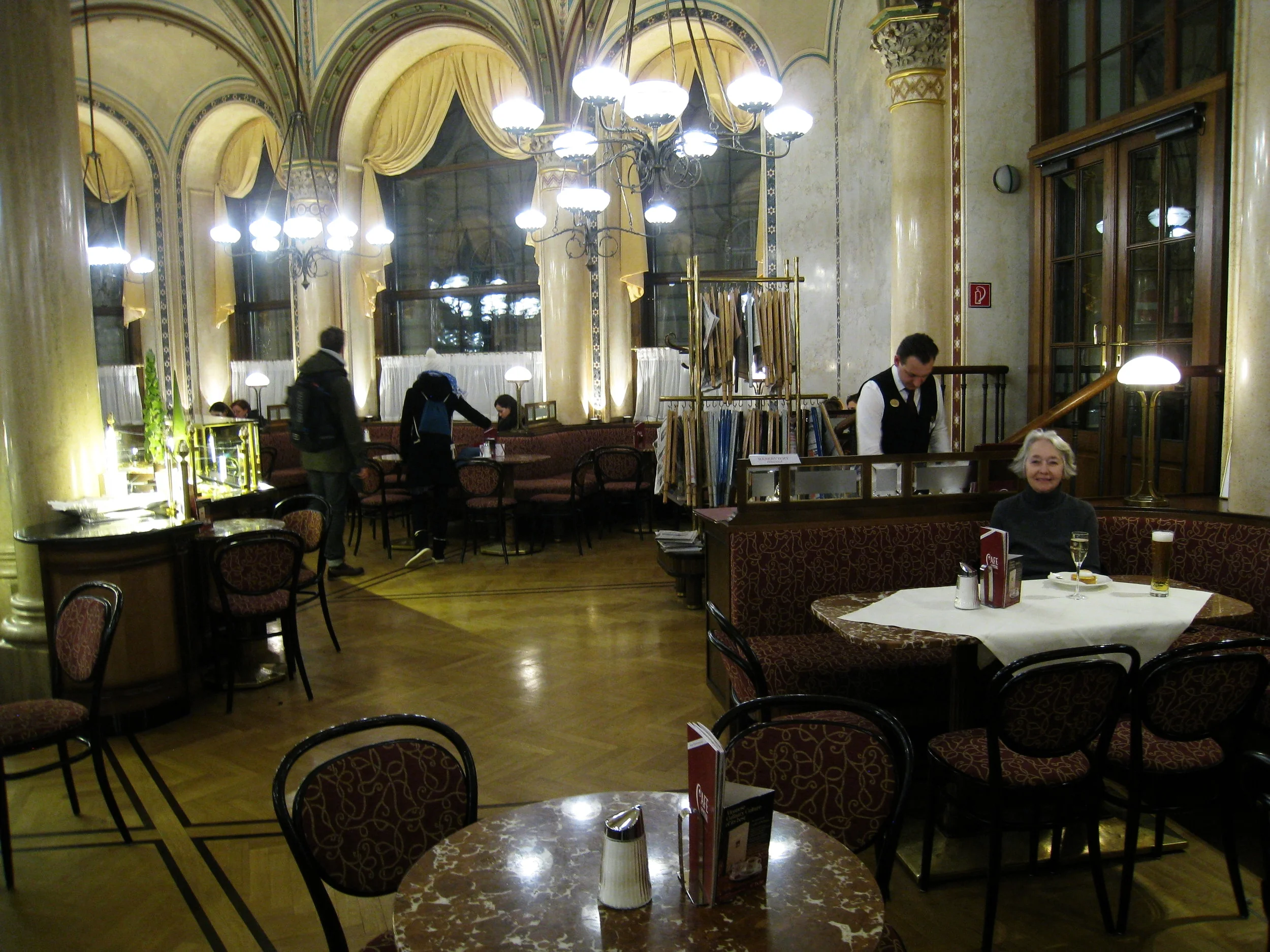  Vienna--Carrol at the Central Cafe 