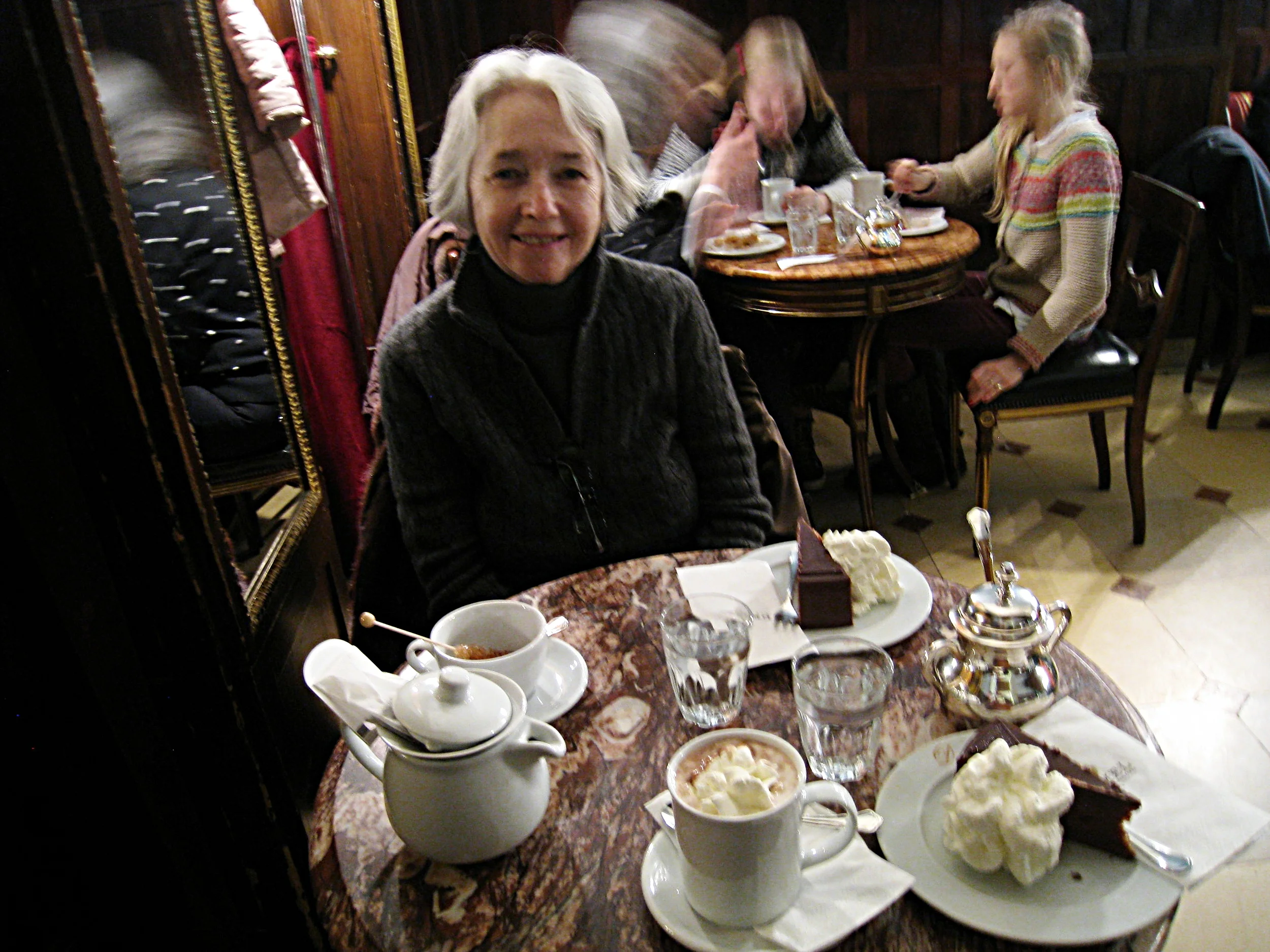  Vienna--Old City--The Demel Cafe with way too much chocolate 