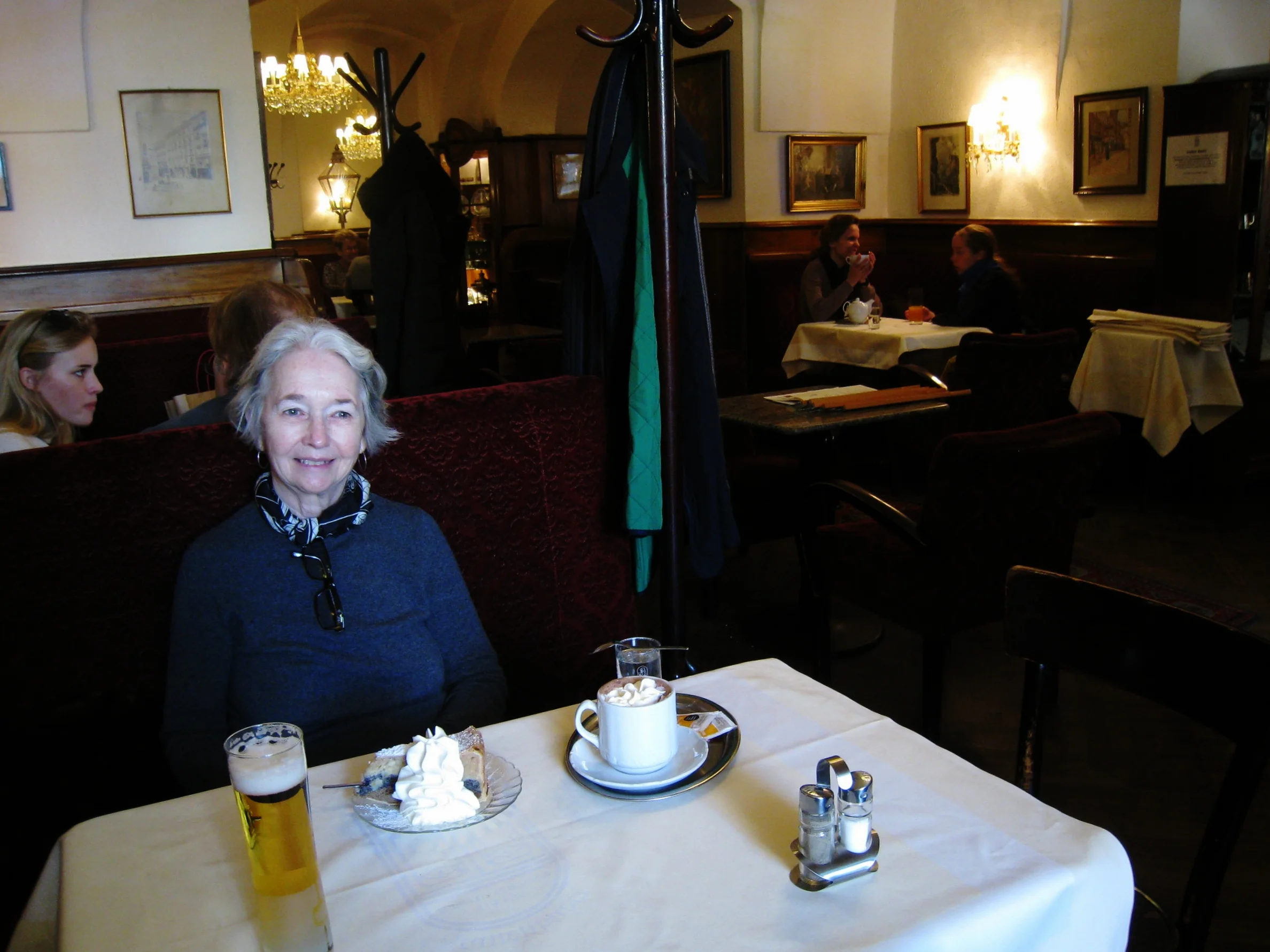  Vienna--Frauenhuber Cafe, with Carrol 