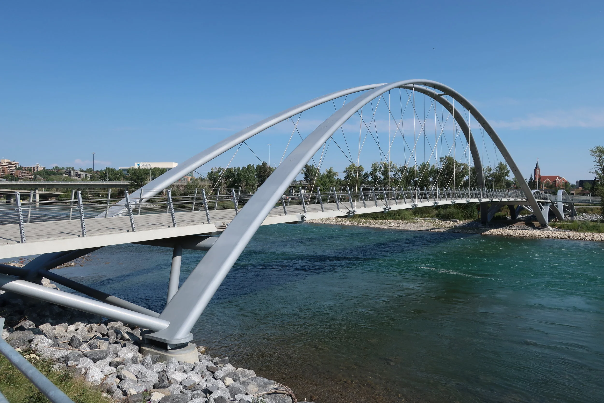  Calgary--Bridge over the Elbow River 