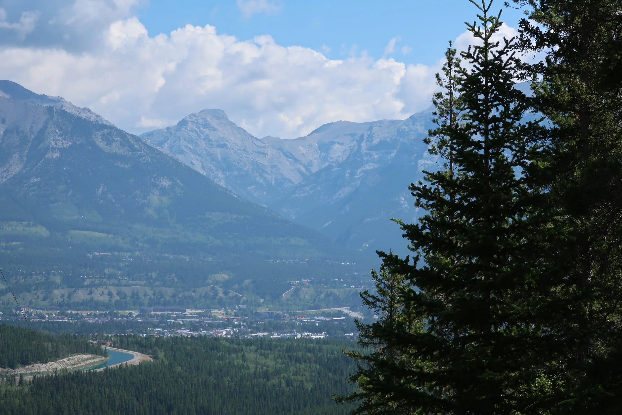  Canmore--Hiking to Grassley Lake--Canmore and the Rockies 