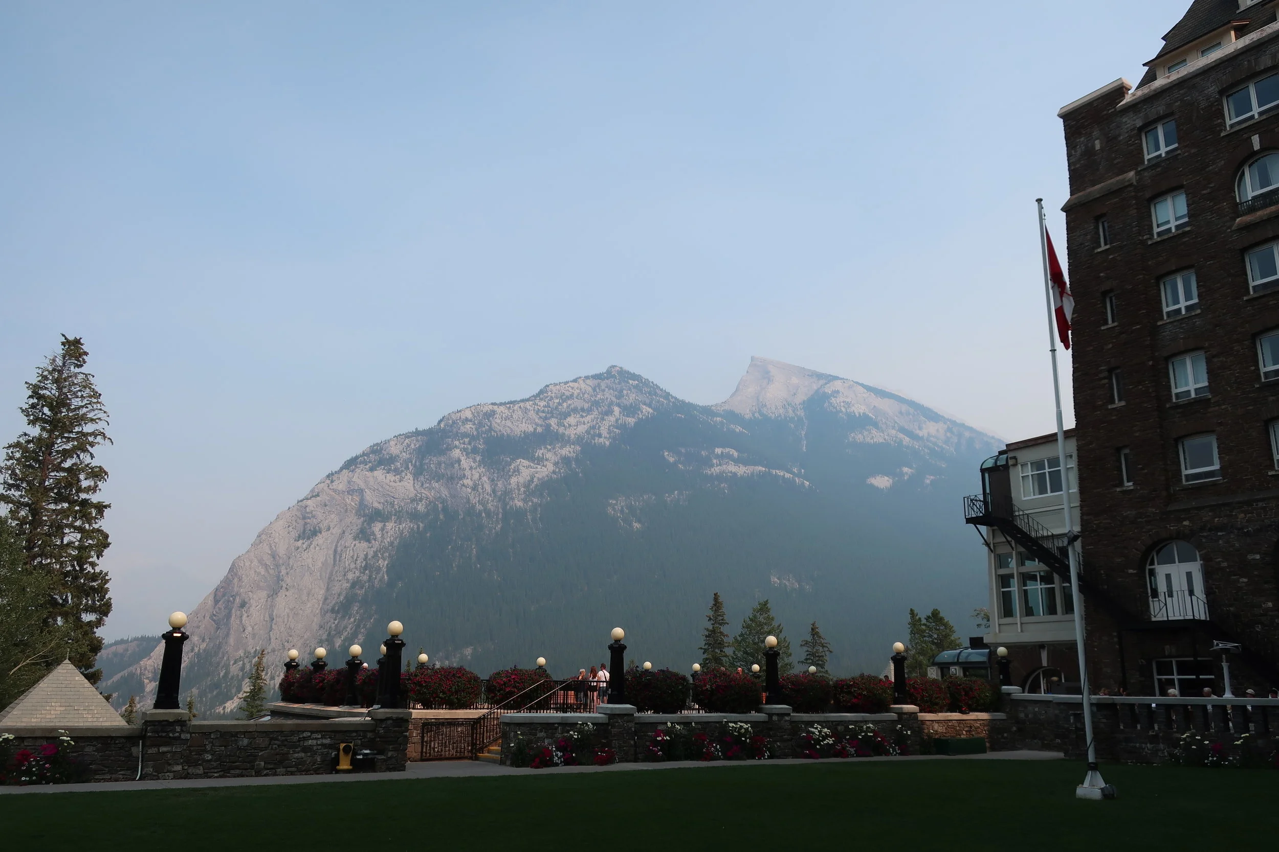  Banff--Banff Hotel--From The Terrace 