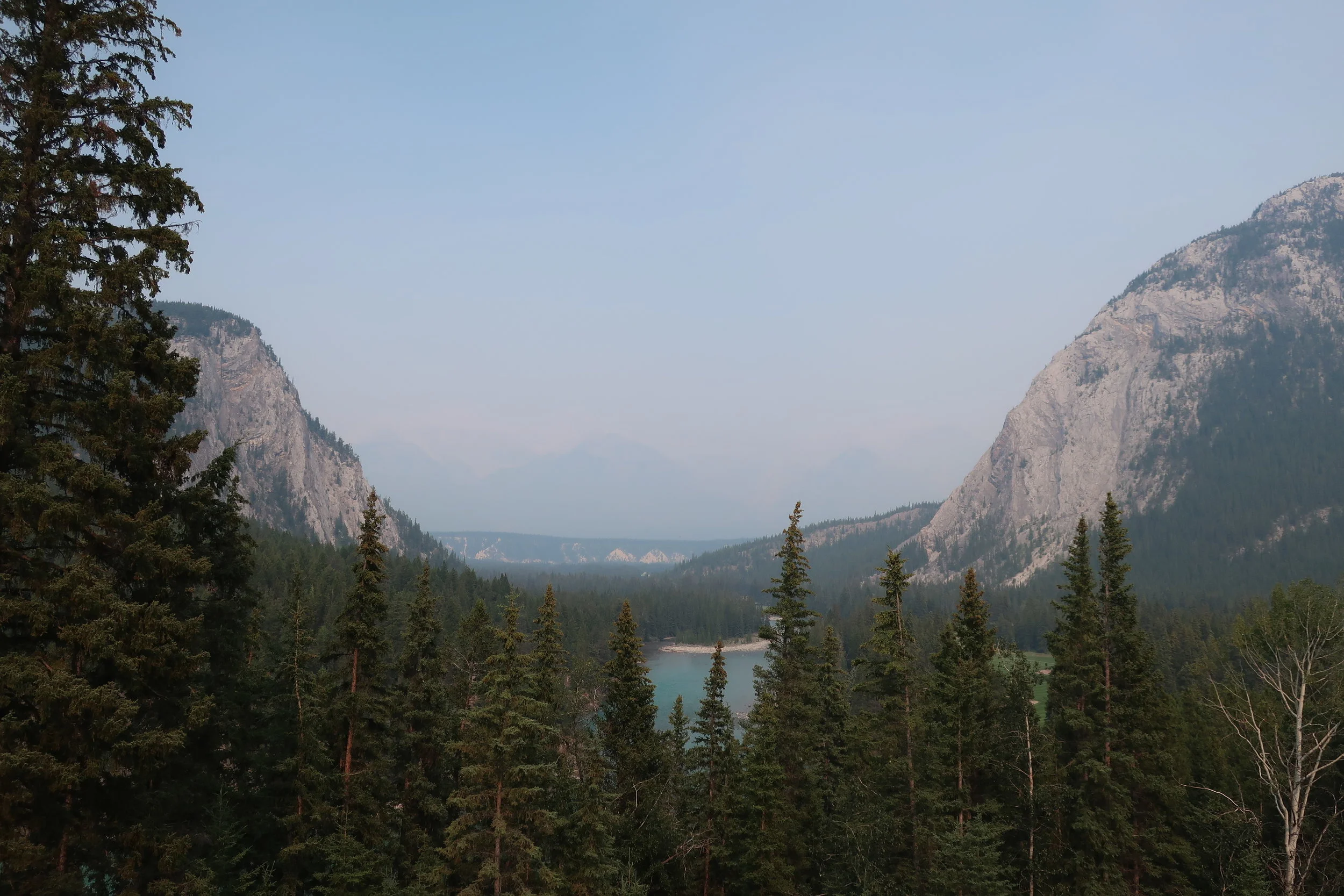  Banff--Banff Hotel--View from the Terrace 
