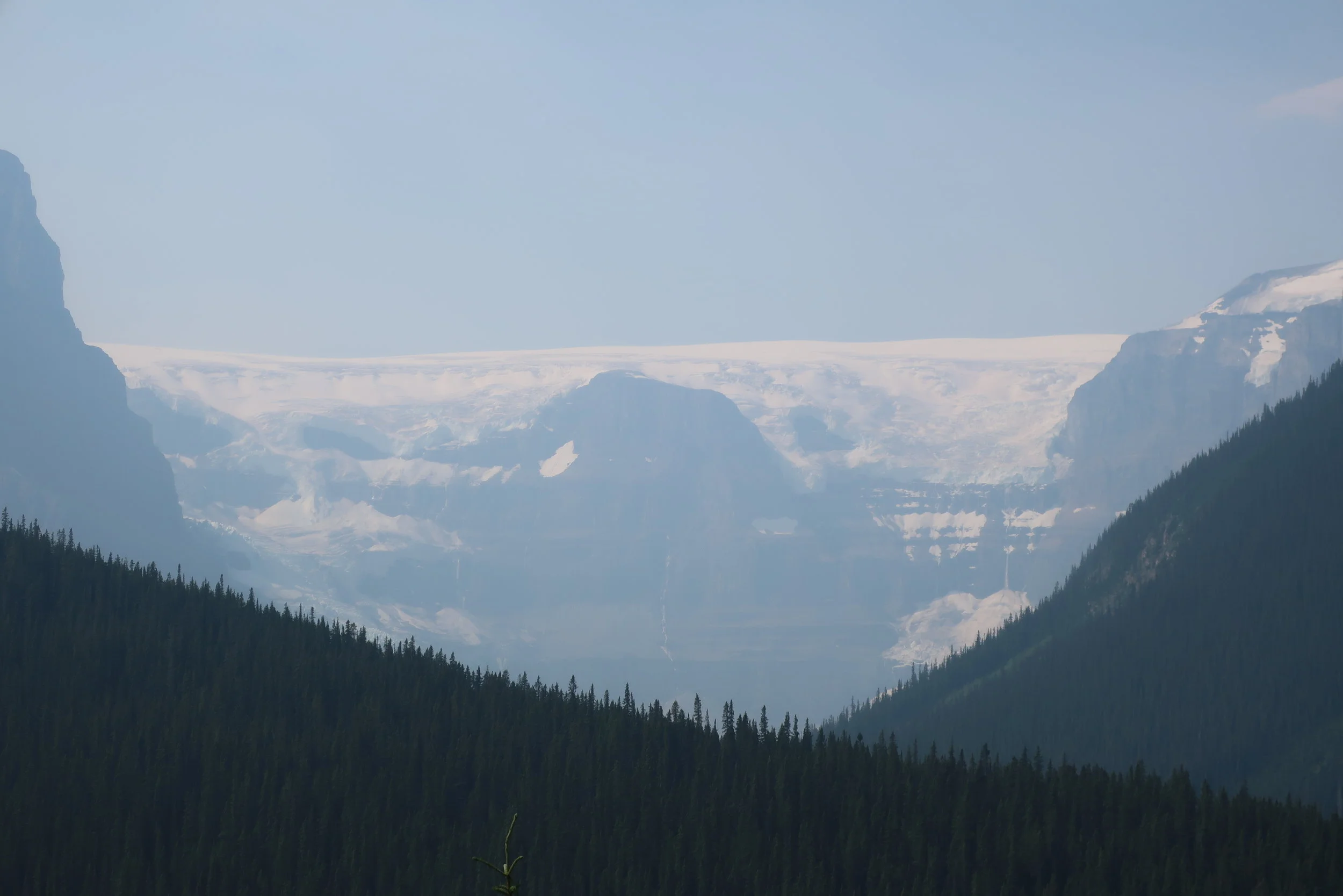  Banff and Jasper National Parks--Icefields Parkway--Near Mushroom and Diadem Peaks 