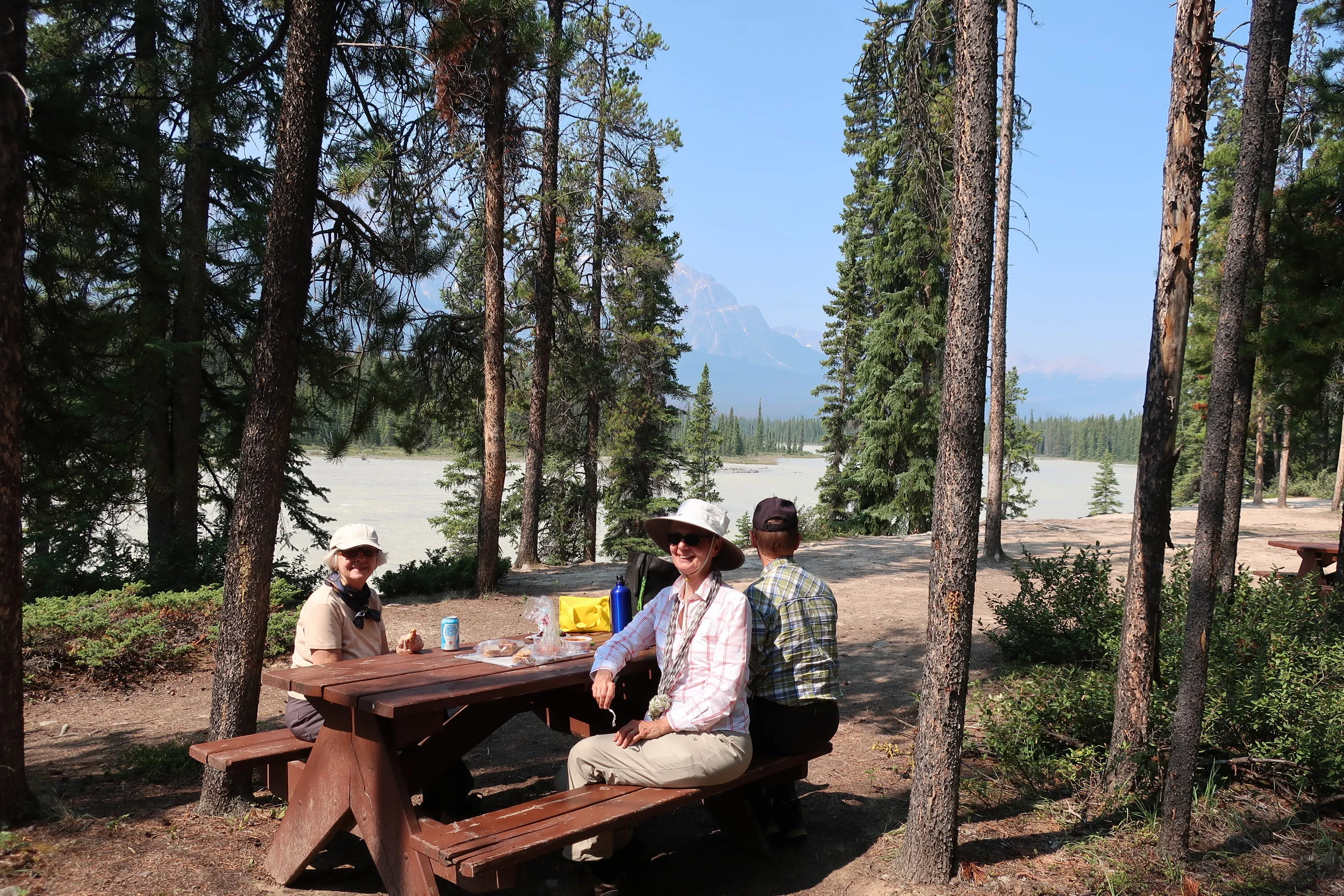  Banff and Jasper National Parks--Icefields Parkway--Athabasca River, near Honeymoon Lake--Carrol Benner Kindel, Christin Grieser Kindel and Harald Grieser 