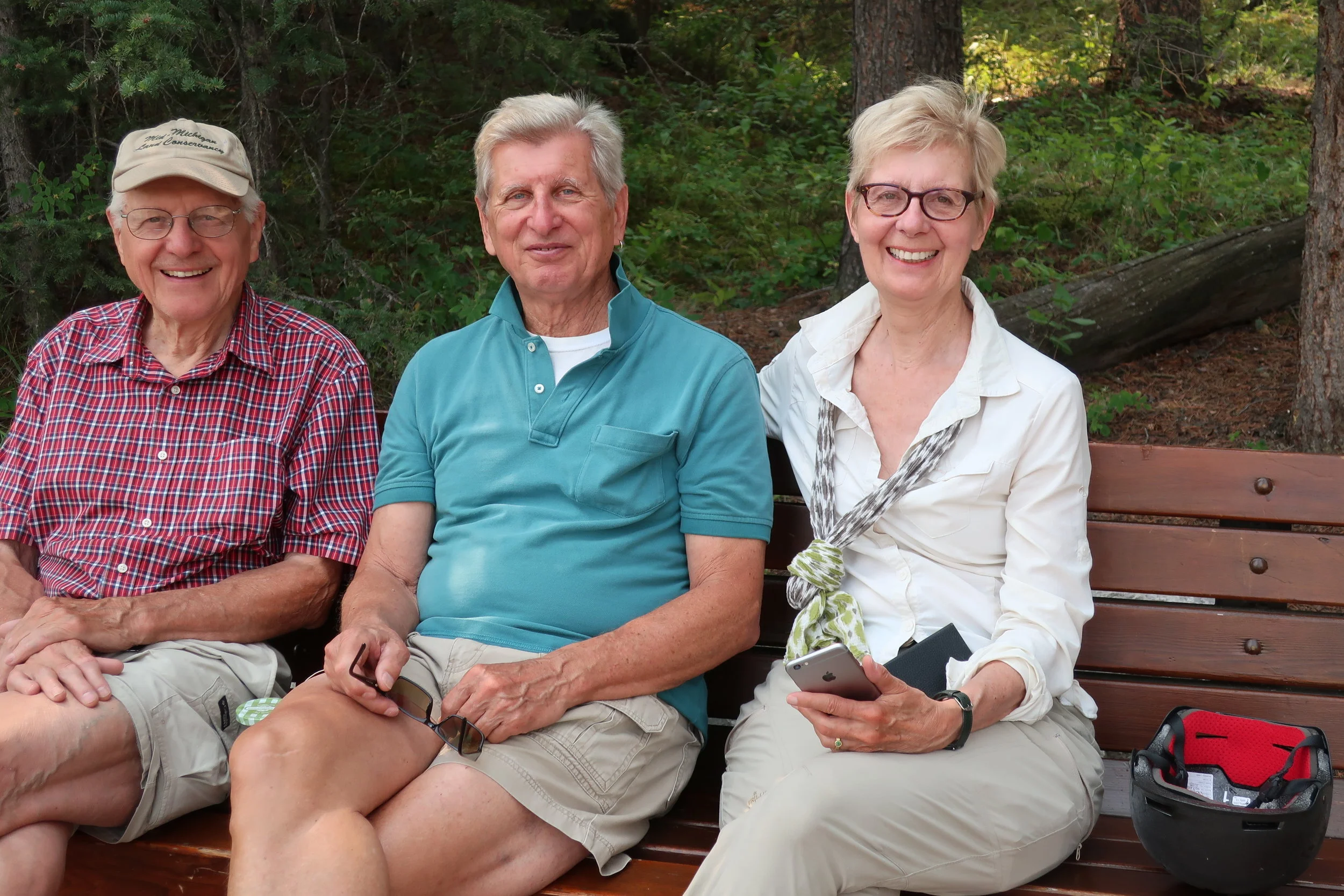  Canmore--By bike--Paul Kindel, Karl Kindel and Christin Greiser-Kindel 
