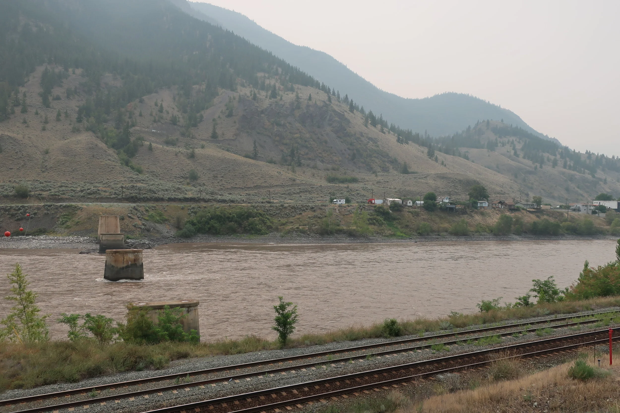  Llilooet--On the way to LLilooet--Spence's Bridge (the remains) 