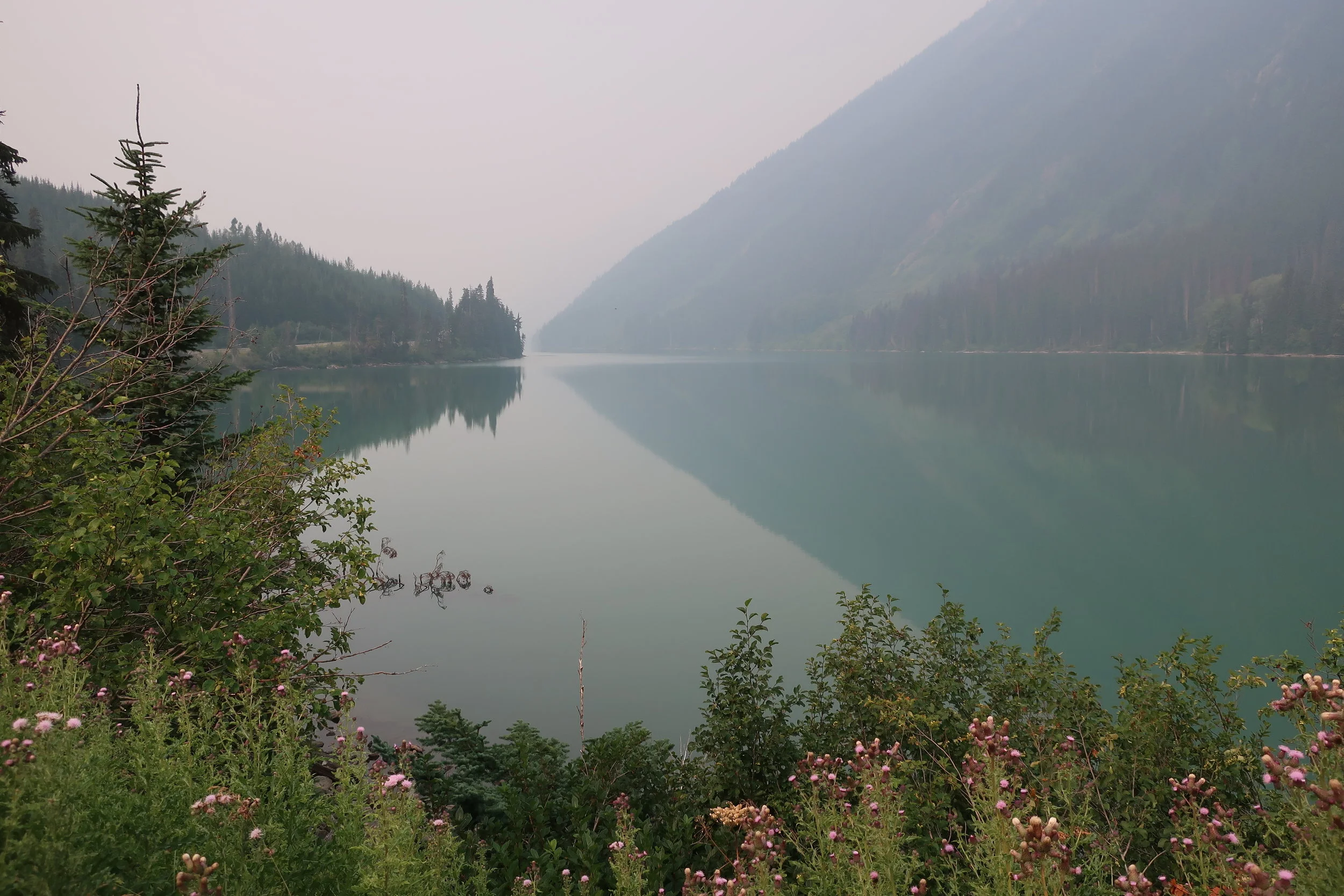  Llilooet--Going from Llilooet towards Whistler--Fantastic country 