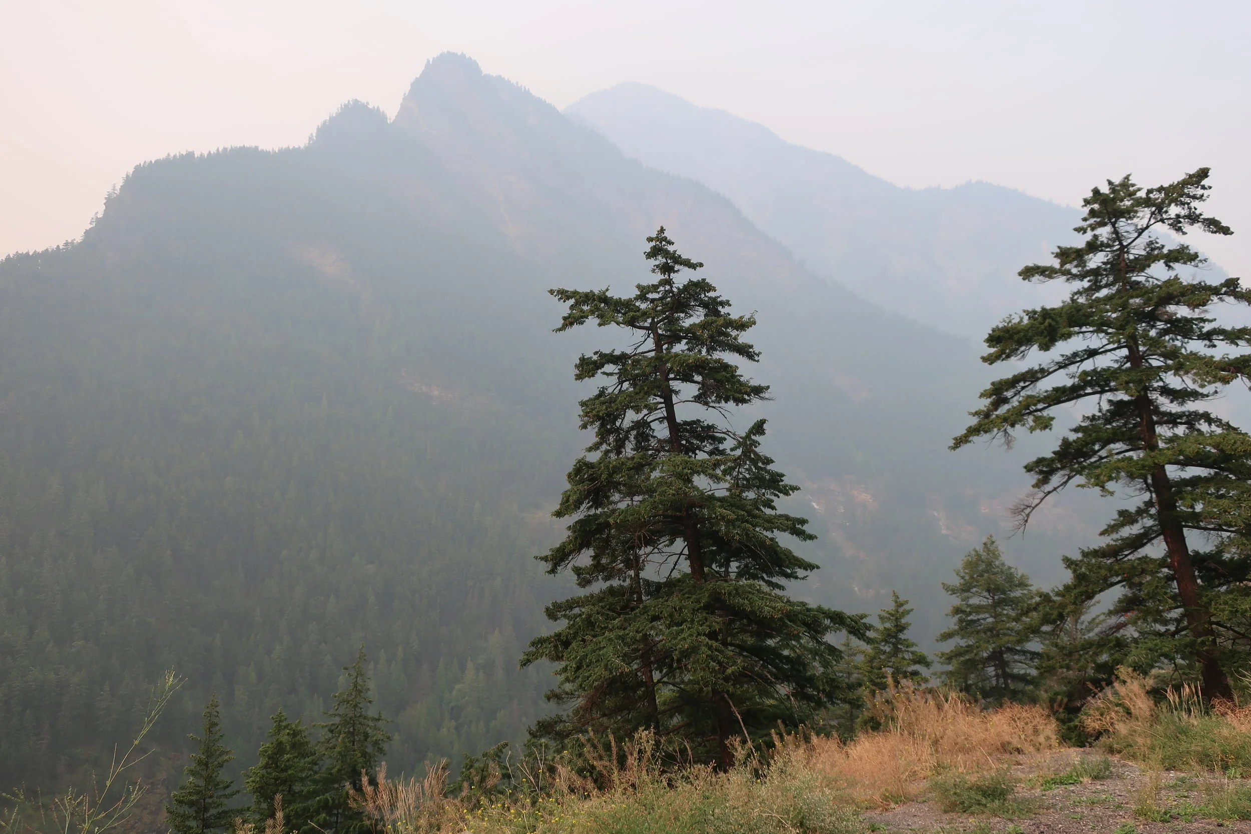  Llilooet--Going from Llilooet towards Whistler--Fantastic country 