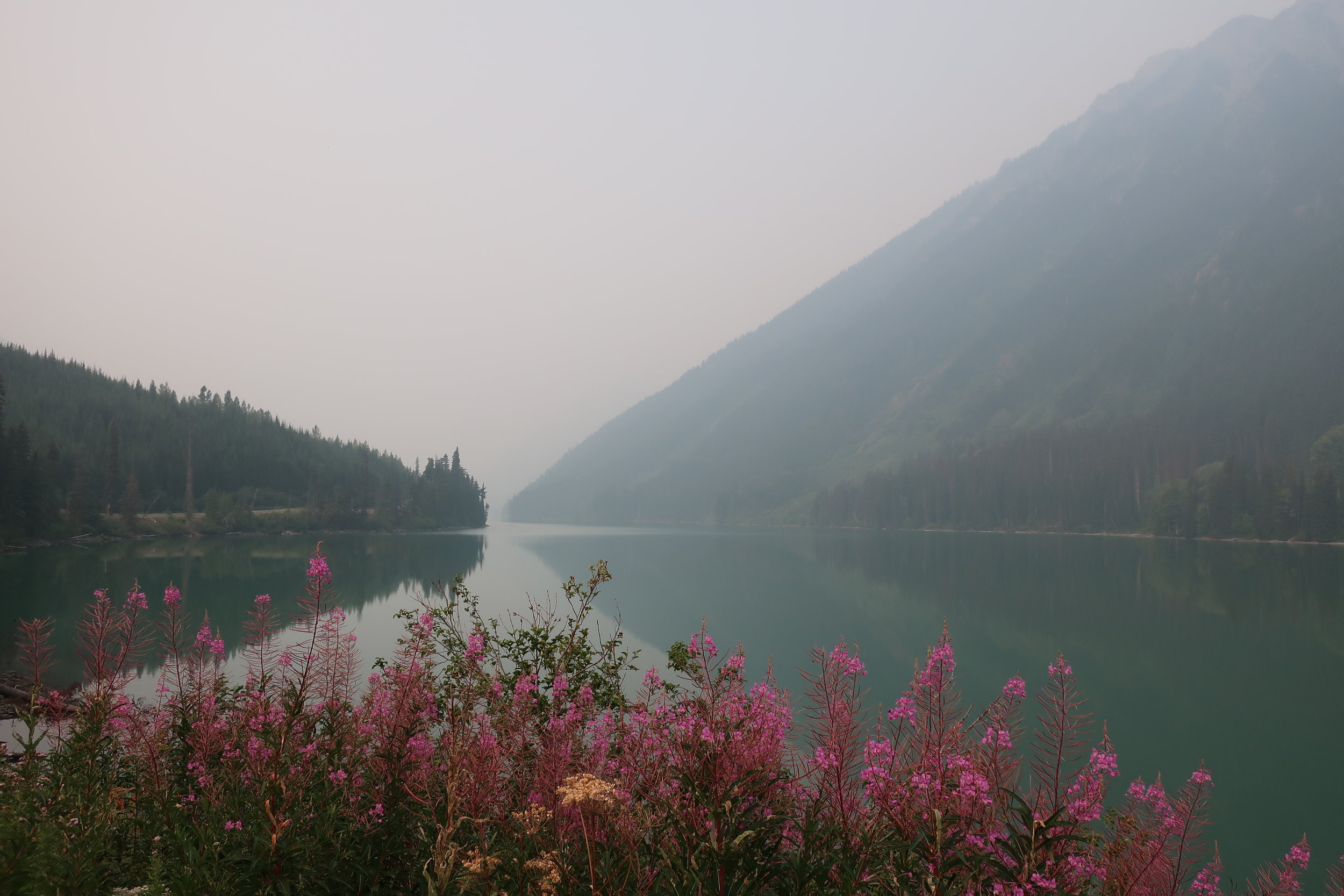  Llilooet--Going from Llilooet towards Whistler--Fantastic country 