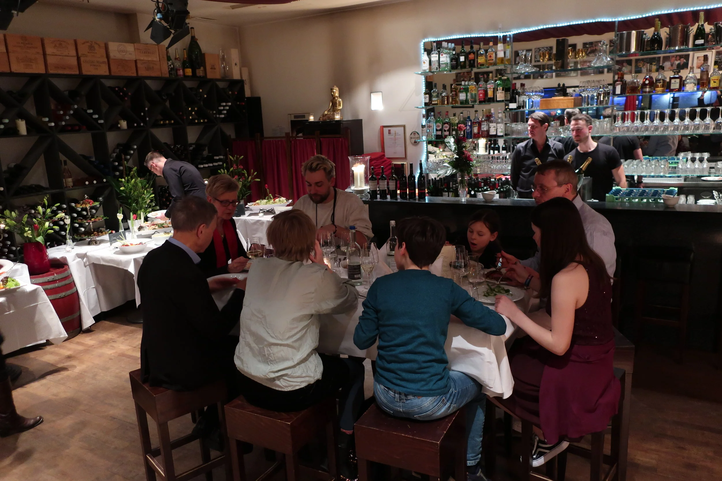  Cologne--Winter 2019--Harald Grieser's 80th birthday at Lithtenberg Cafe. 