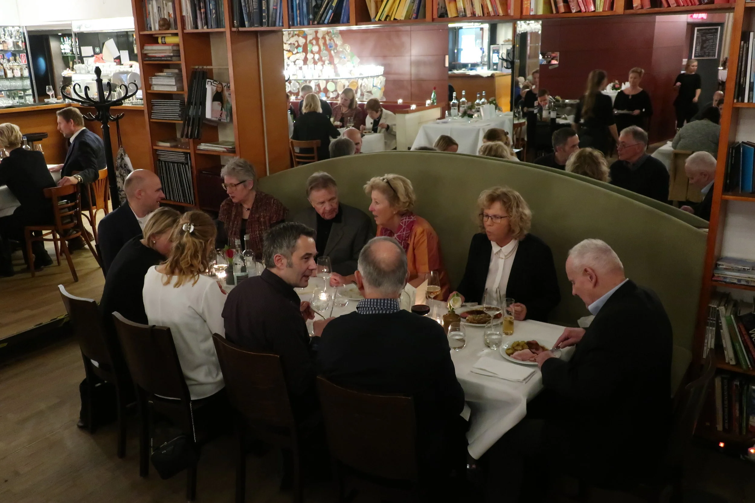  Cologne--Winter 2019--Harald Grieser's 80th birthday at Lithtenberg Cafe. 
