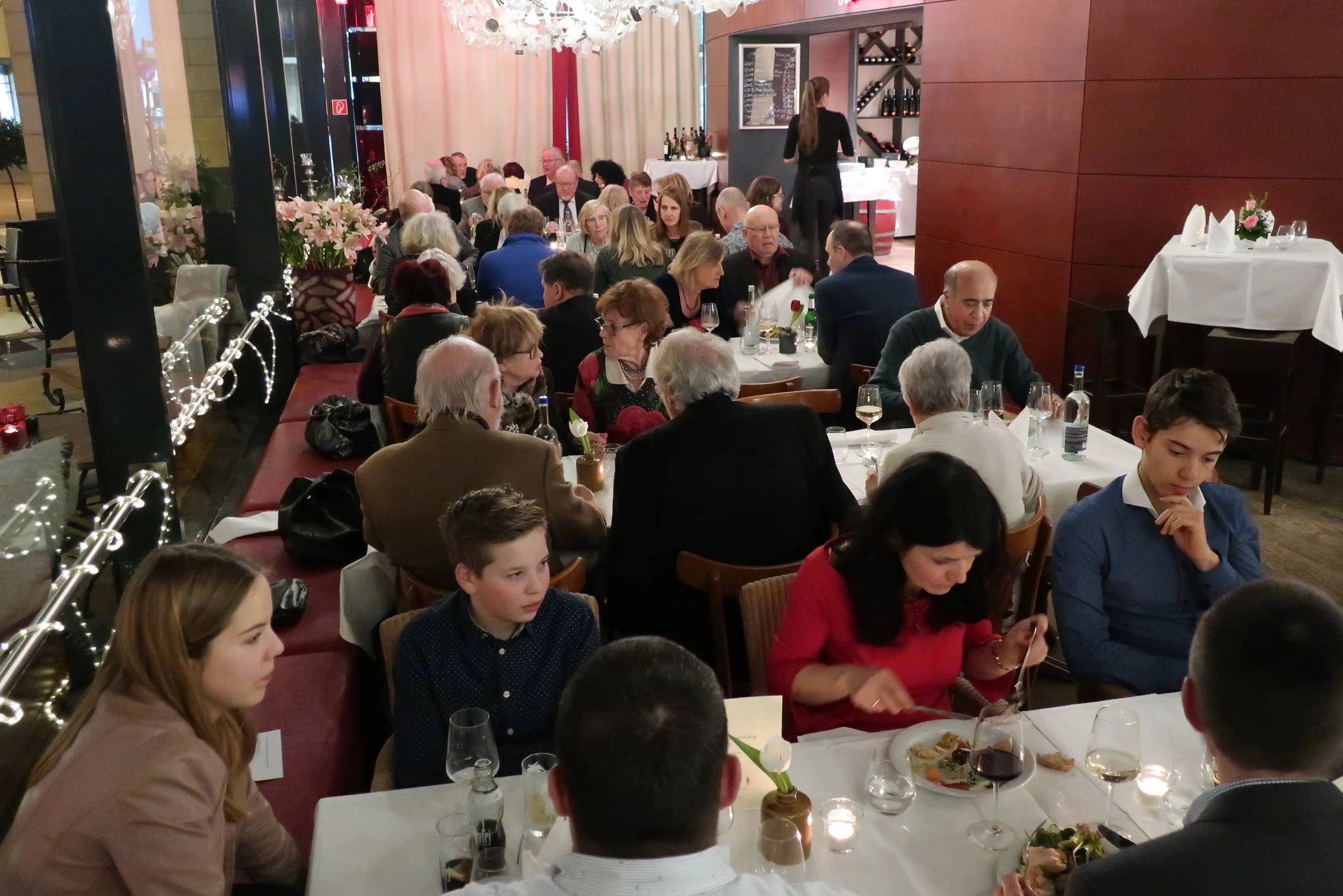  Cologne--Winter 2019--Harald Grieser's 80th birthday at Lithtenberg Cafe. 