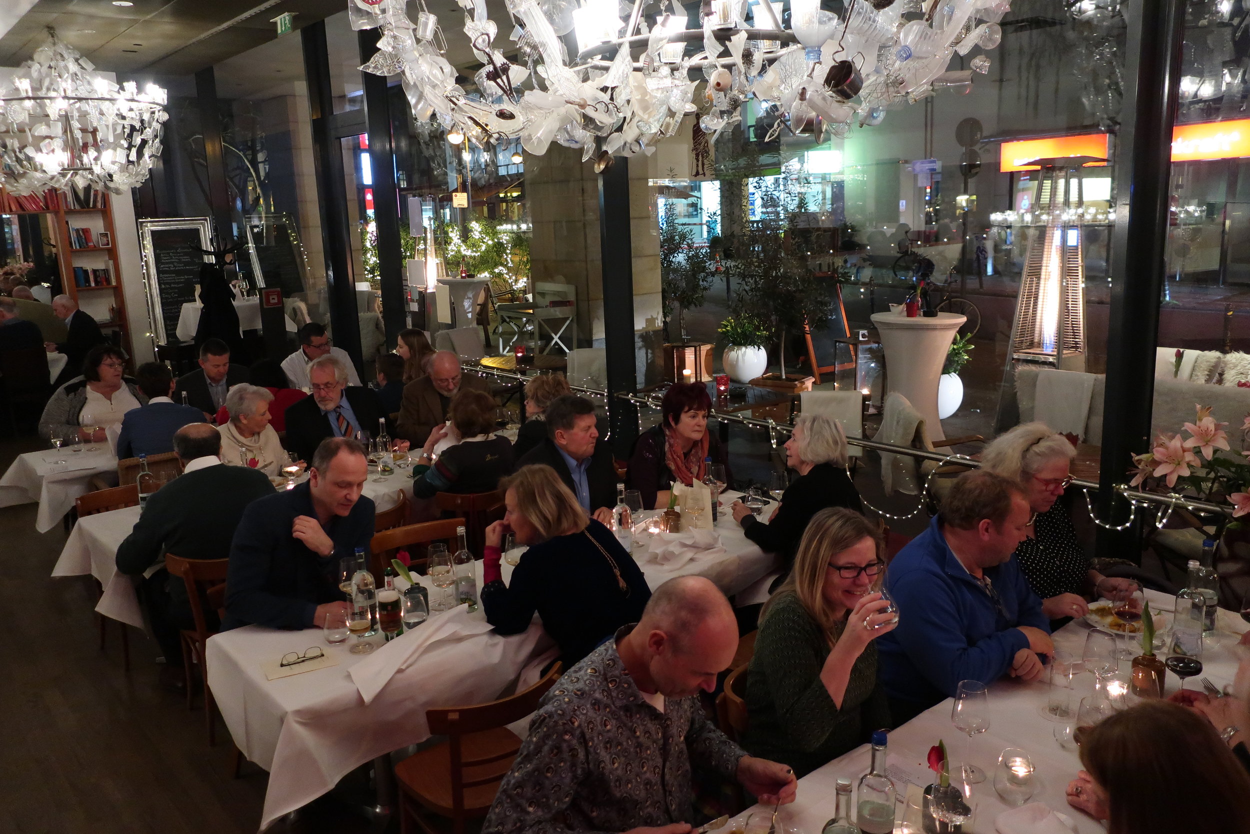 Cologne--Winter 2019--Harald Grieser's 80th birthday at Lithtenberg Cafe. 