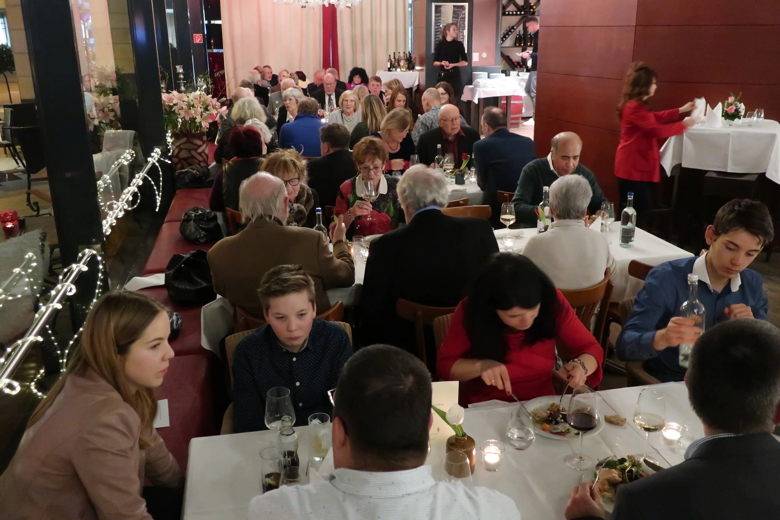  Cologne--Winter 2019--Harald Grieser's 80th birthday at Lithtenberg Cafe. 