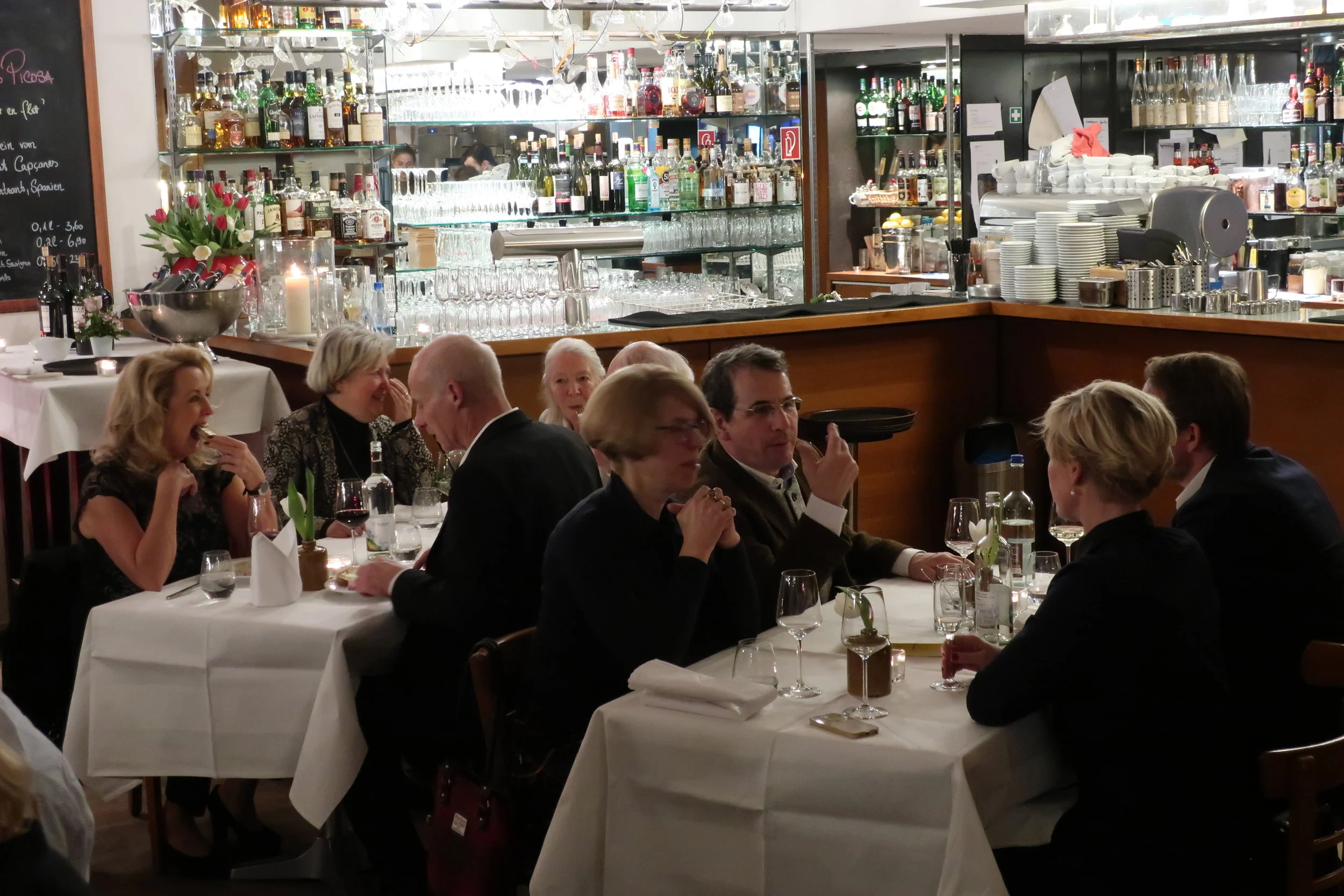  Cologne--Winter 2019--Harald Grieser's 80th birthday at Lithtenberg Cafe. 