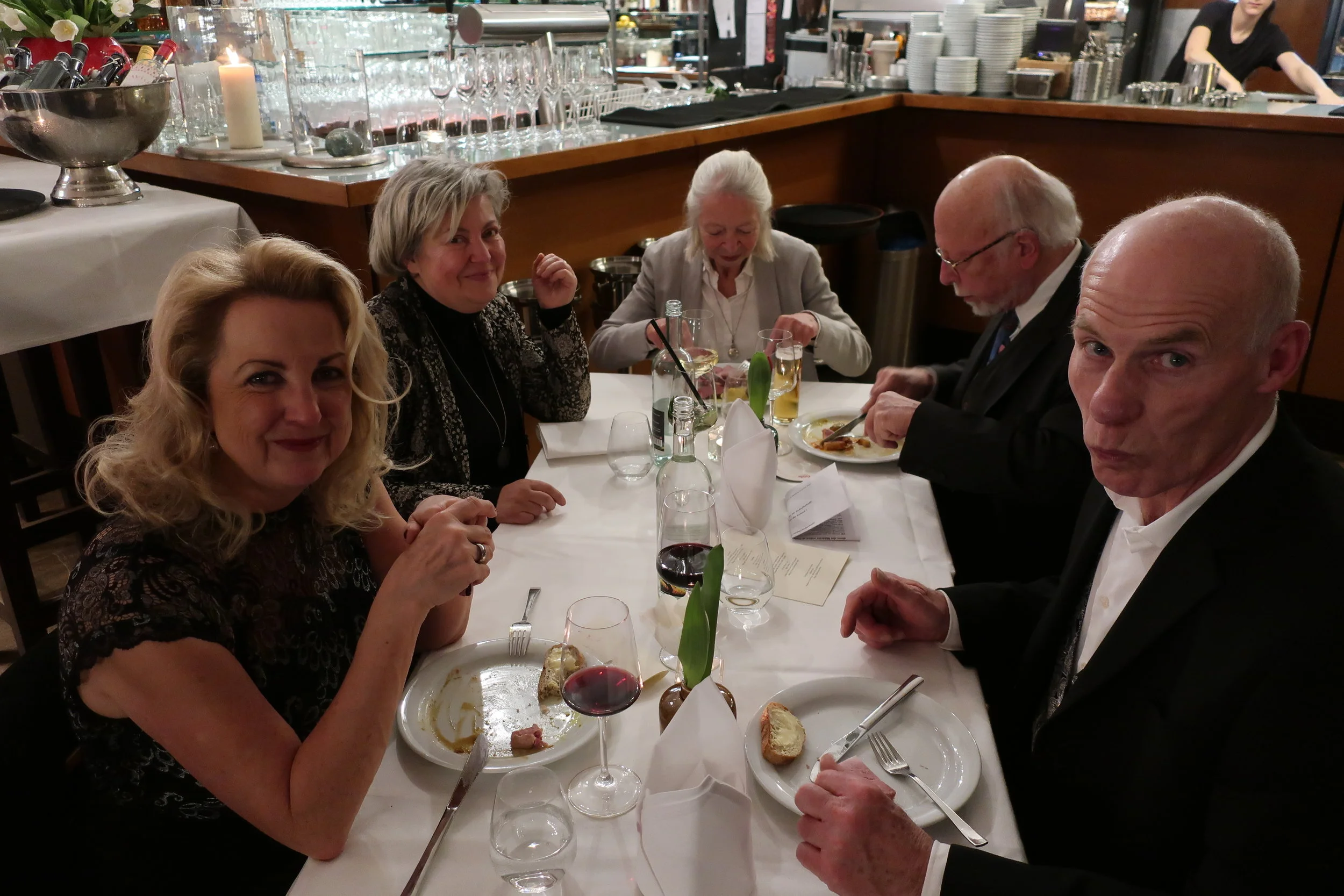  Cologne--Winter 2019--Harald Grieser's 80th birthday at Lithtenberg Cafe. 