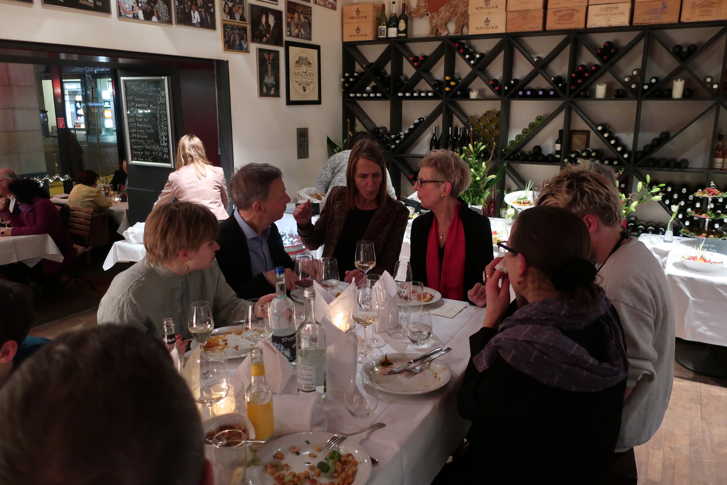  Cologne--Winter 2019--Harald Grieser's 80th birthday at Lithtenberg Cafe. 