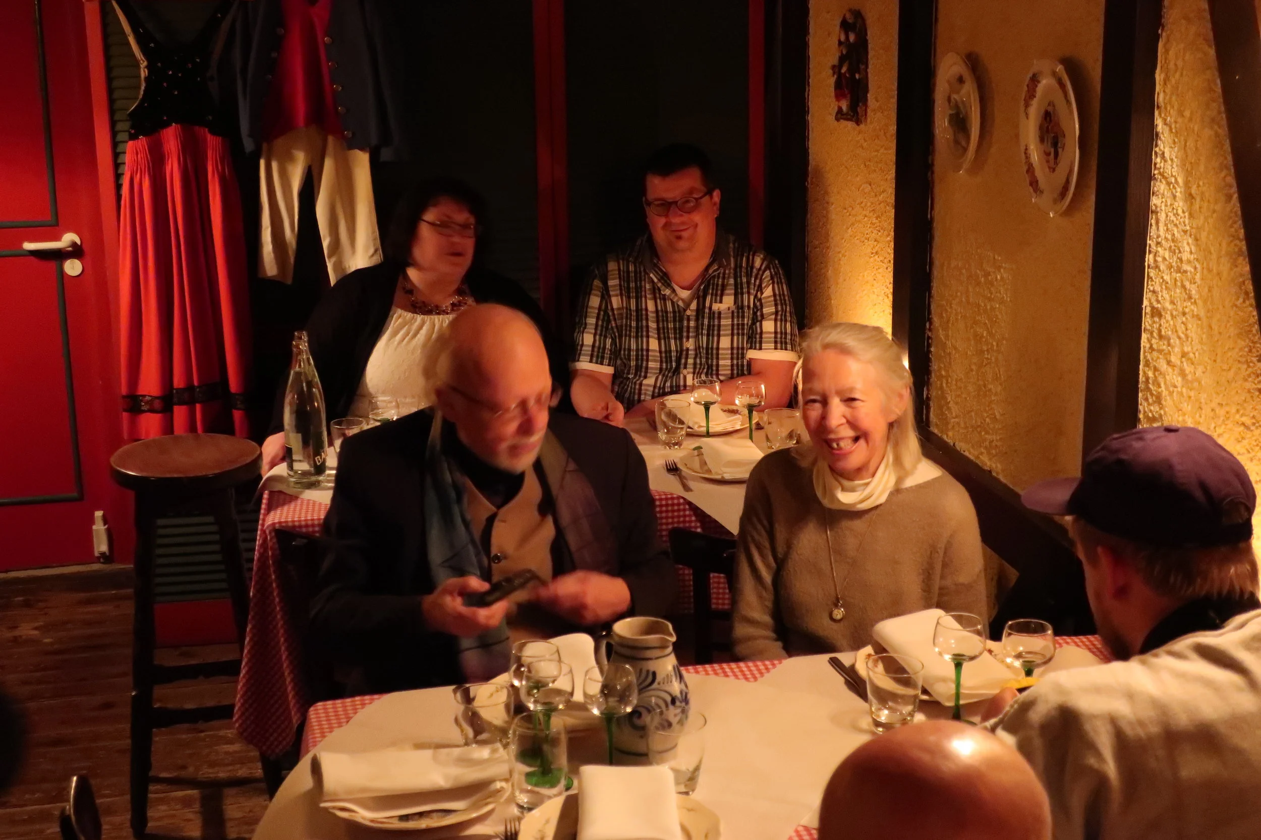  Cologne--Winter 2019--Harald Grieser's 80th birthday--Waches French restaurant 