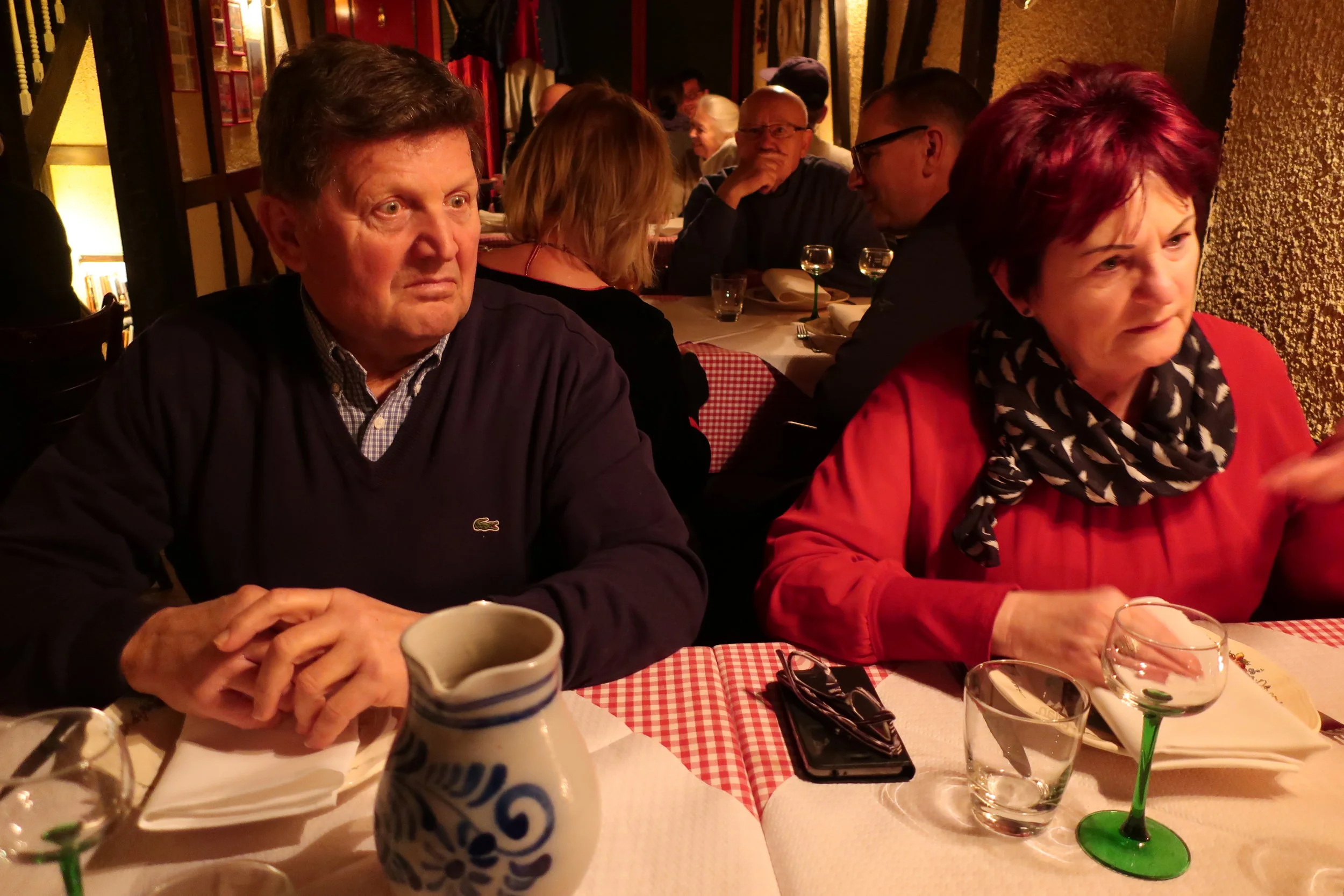  Cologne--Winter 2019--Harald Grieser's 80th birthday--Waches French restaurant 