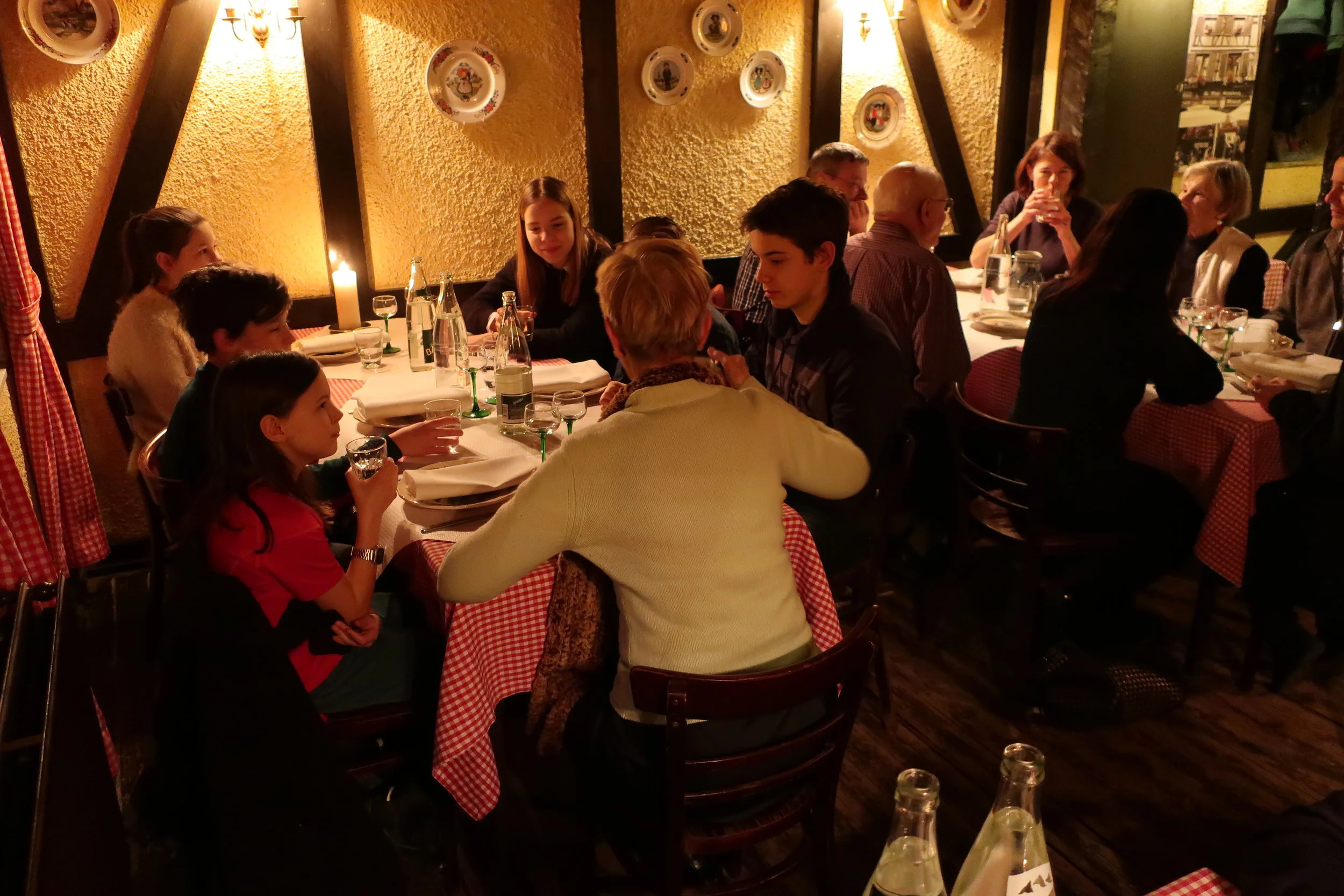  Cologne--Winter 2019--Harald Grieser's 80th birthday--Waches French restaurant 