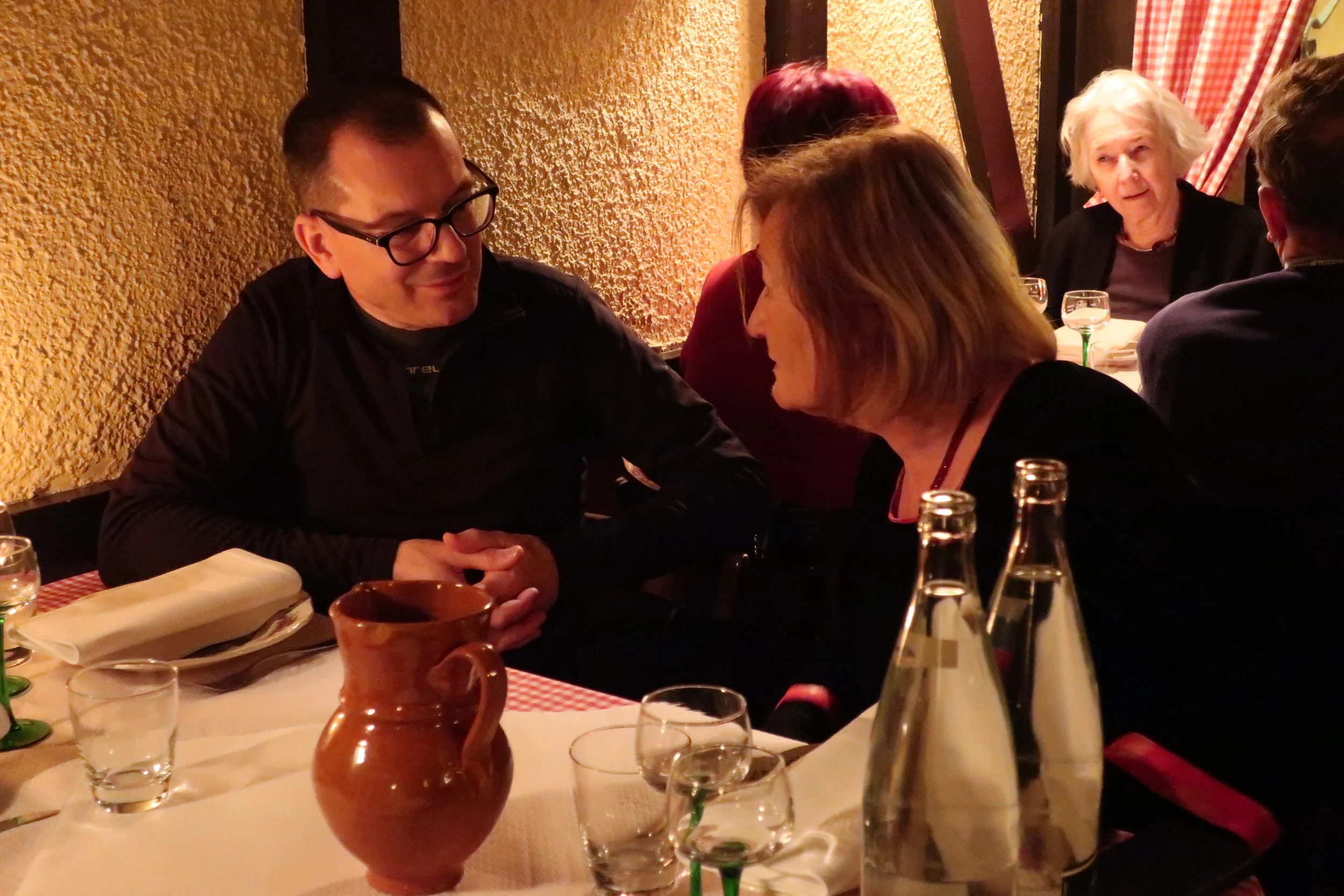  Cologne--Winter 2019--Harald Grieser's 80th birthday--Waches French restaurant 