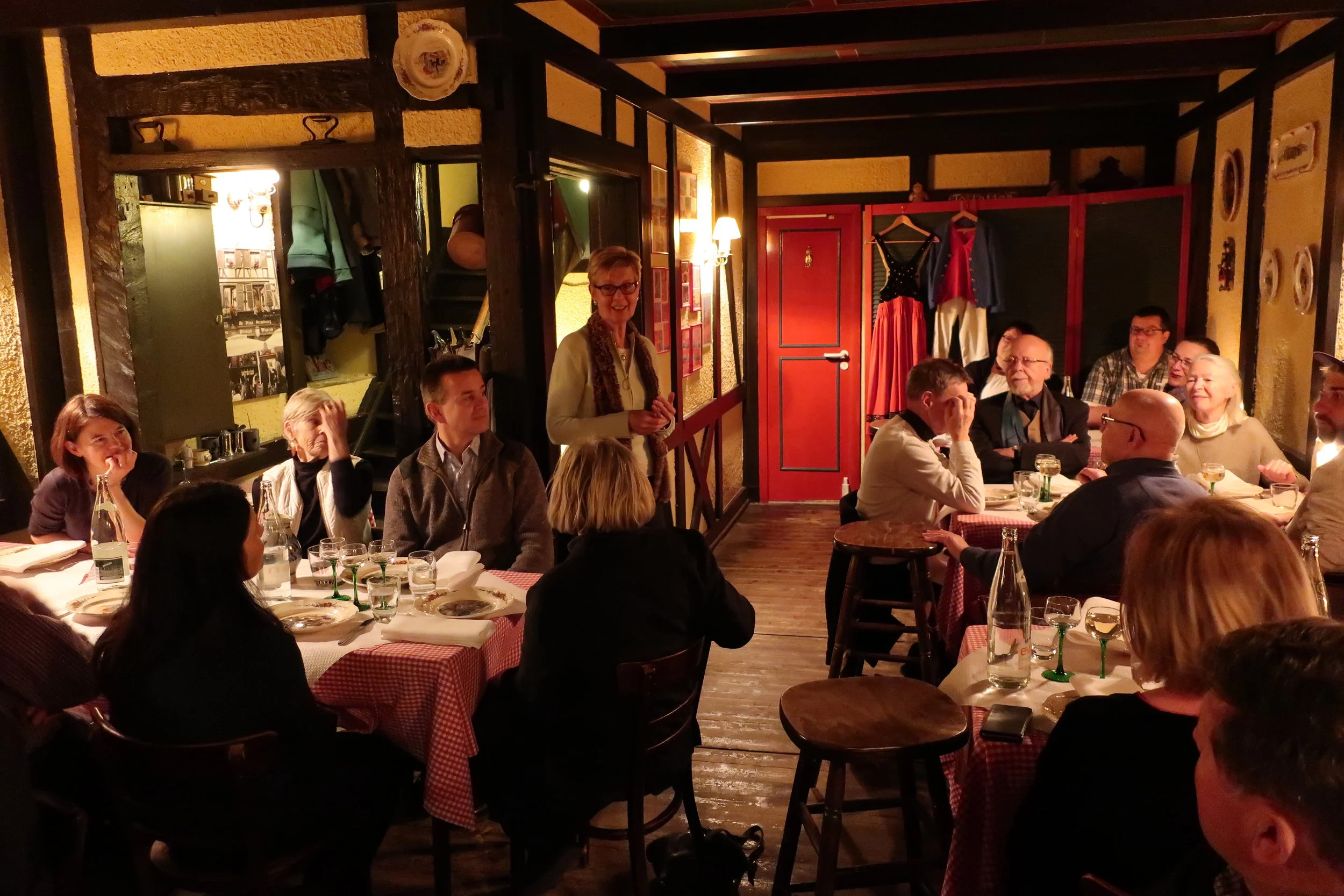  Cologne--Winter 2019--Harald Grieser's 80th birthday--Waches French restaurant 