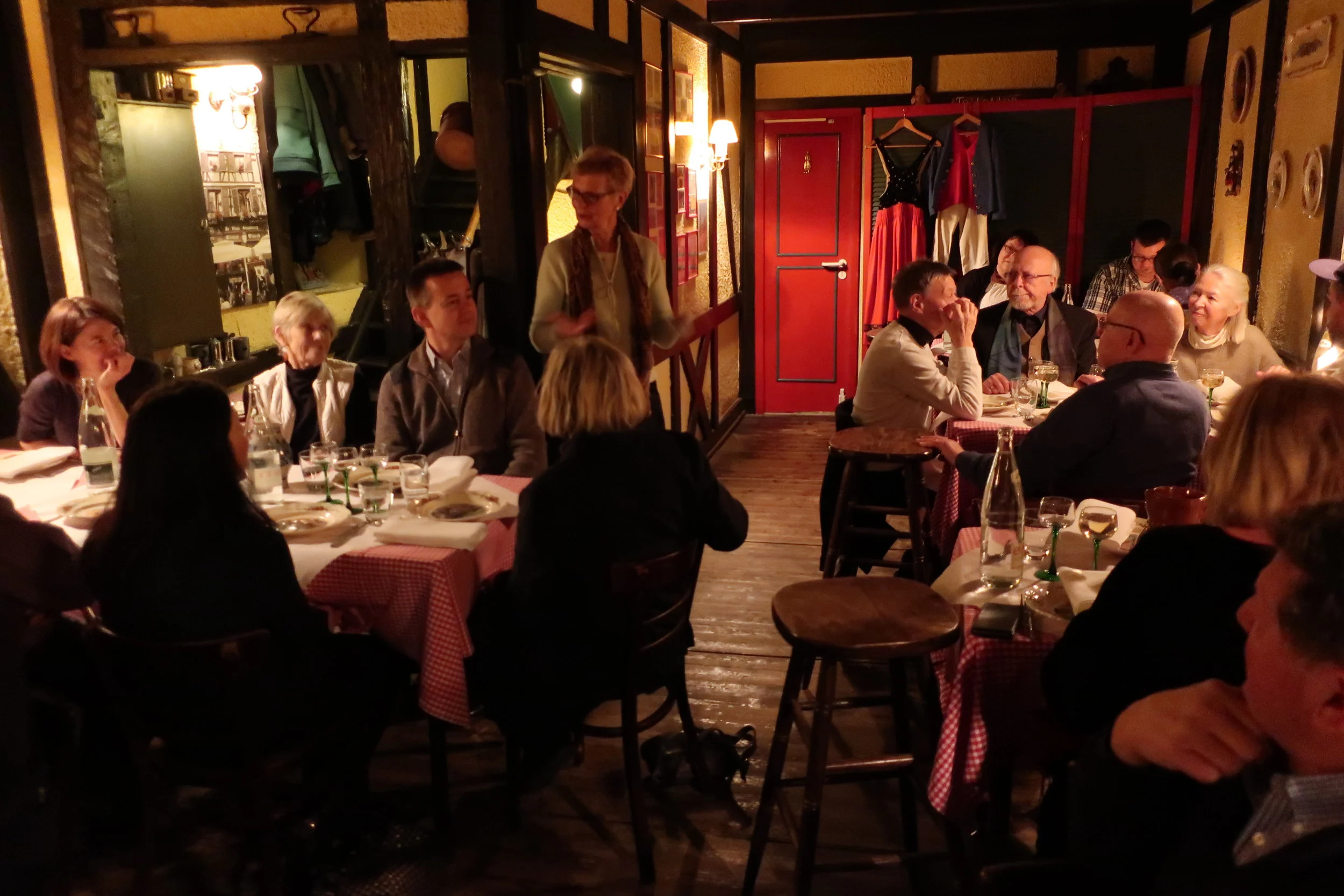  Cologne--Winter 2019--Harald Grieser's 80th birthday--Waches French restaurant 