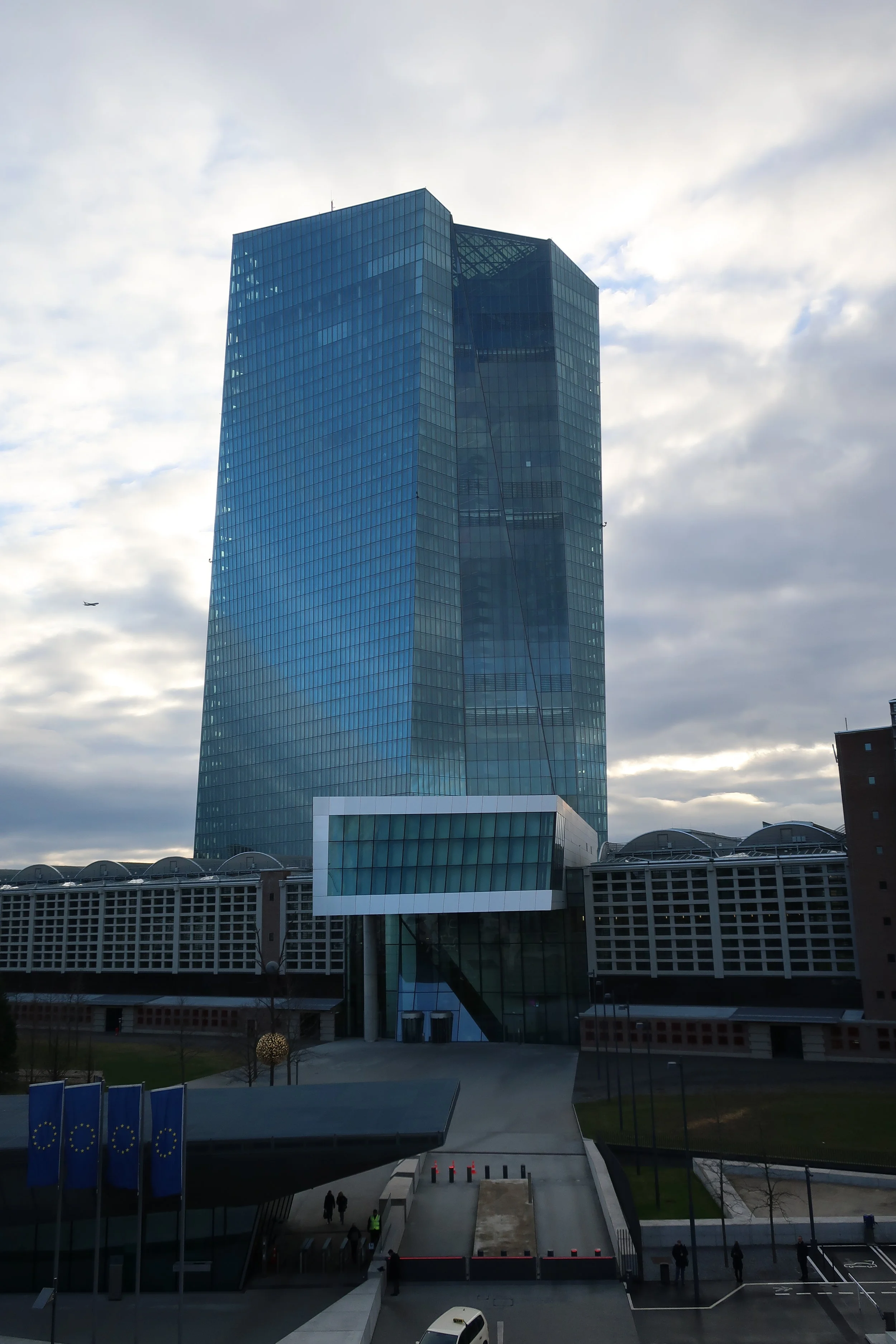  Frankfurt--Winter 2019-- New European Central Bank 